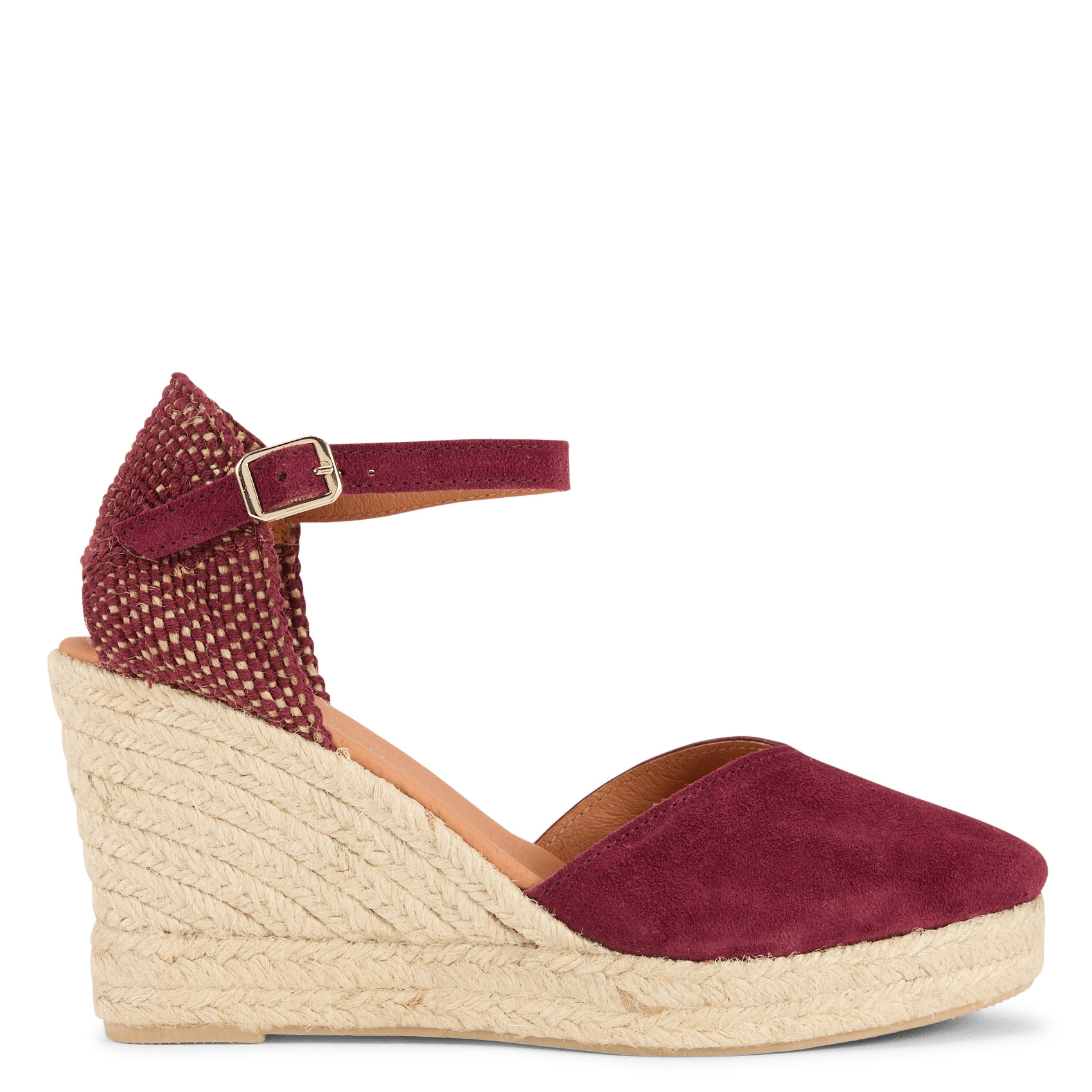 Espadrilles aus Wildleder mit Keilabsatz MELLOW YELLOW Violett