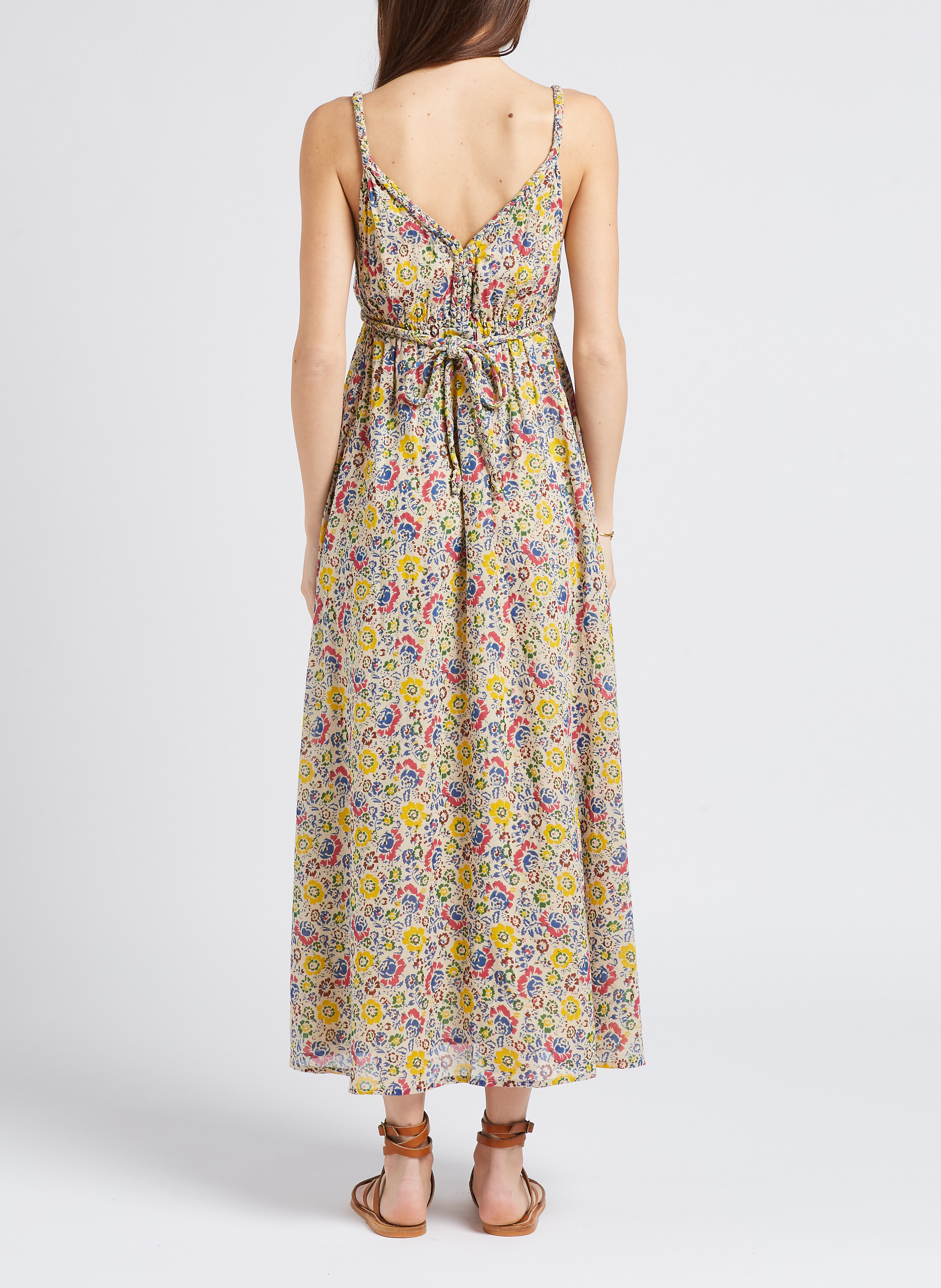 Long printed dress SWILDENS White