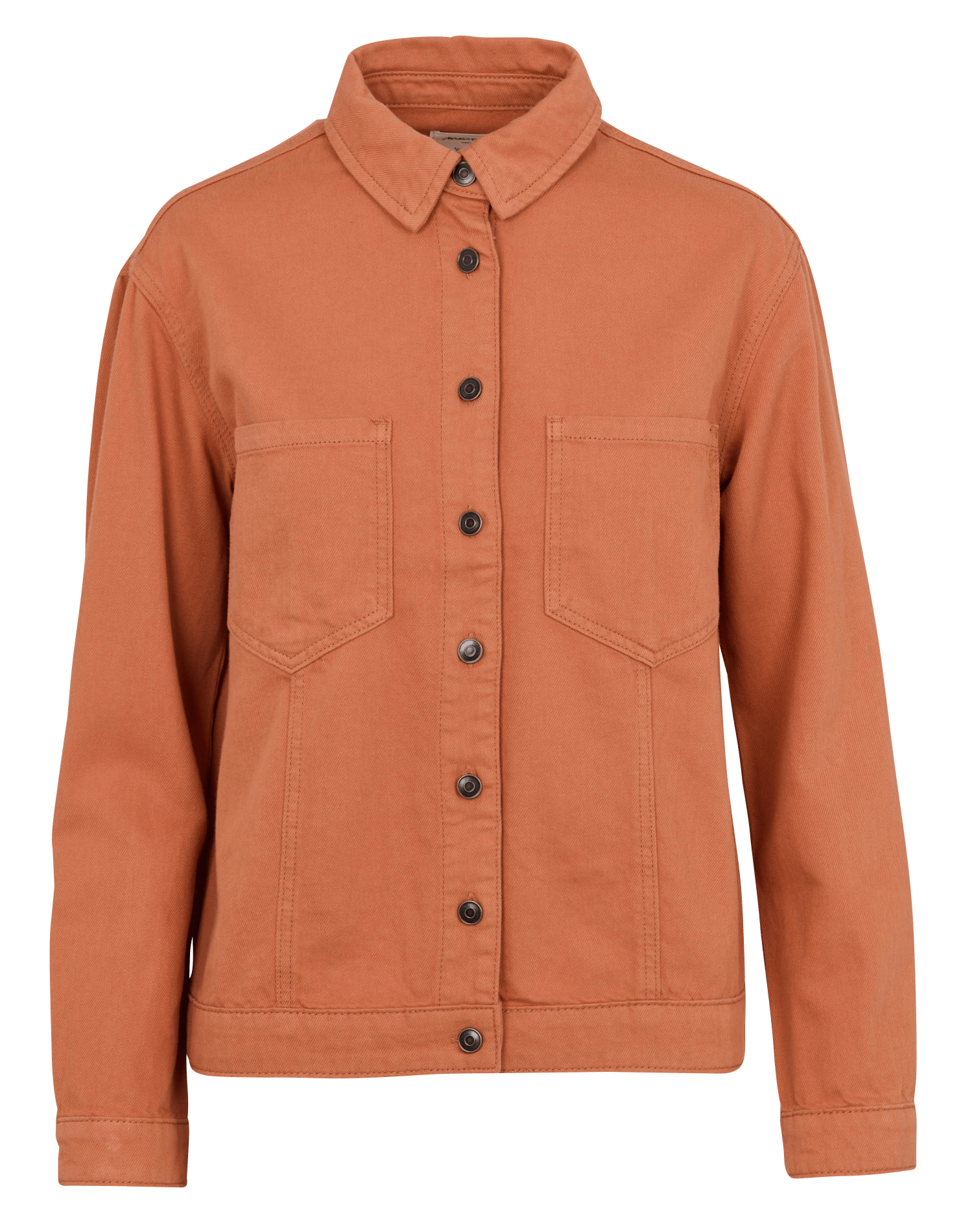 Kurze gerade geknöpfte Jacke MAISON 123 Rot