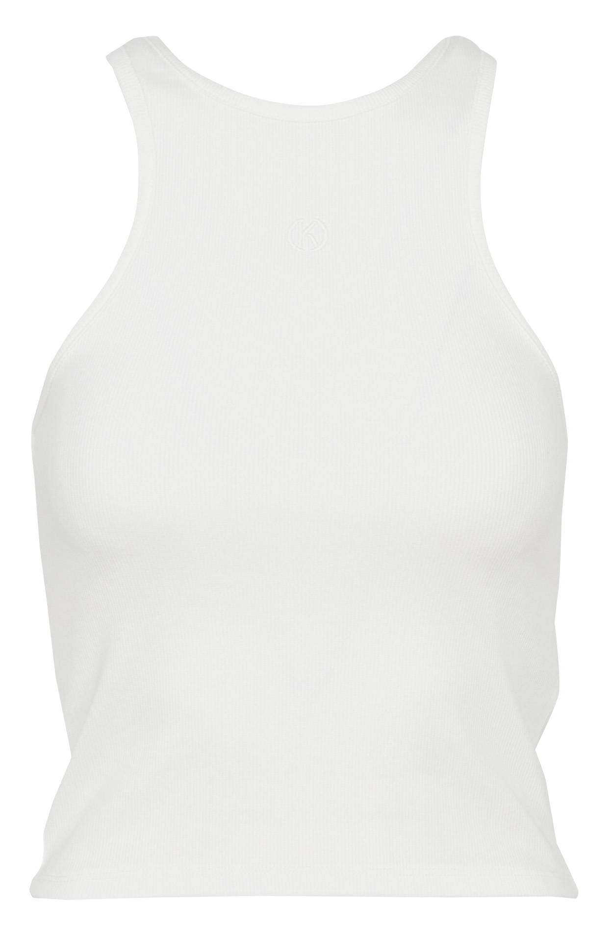 Rundhals-Tanktop aus Baumwoll-Mix KOOKAI