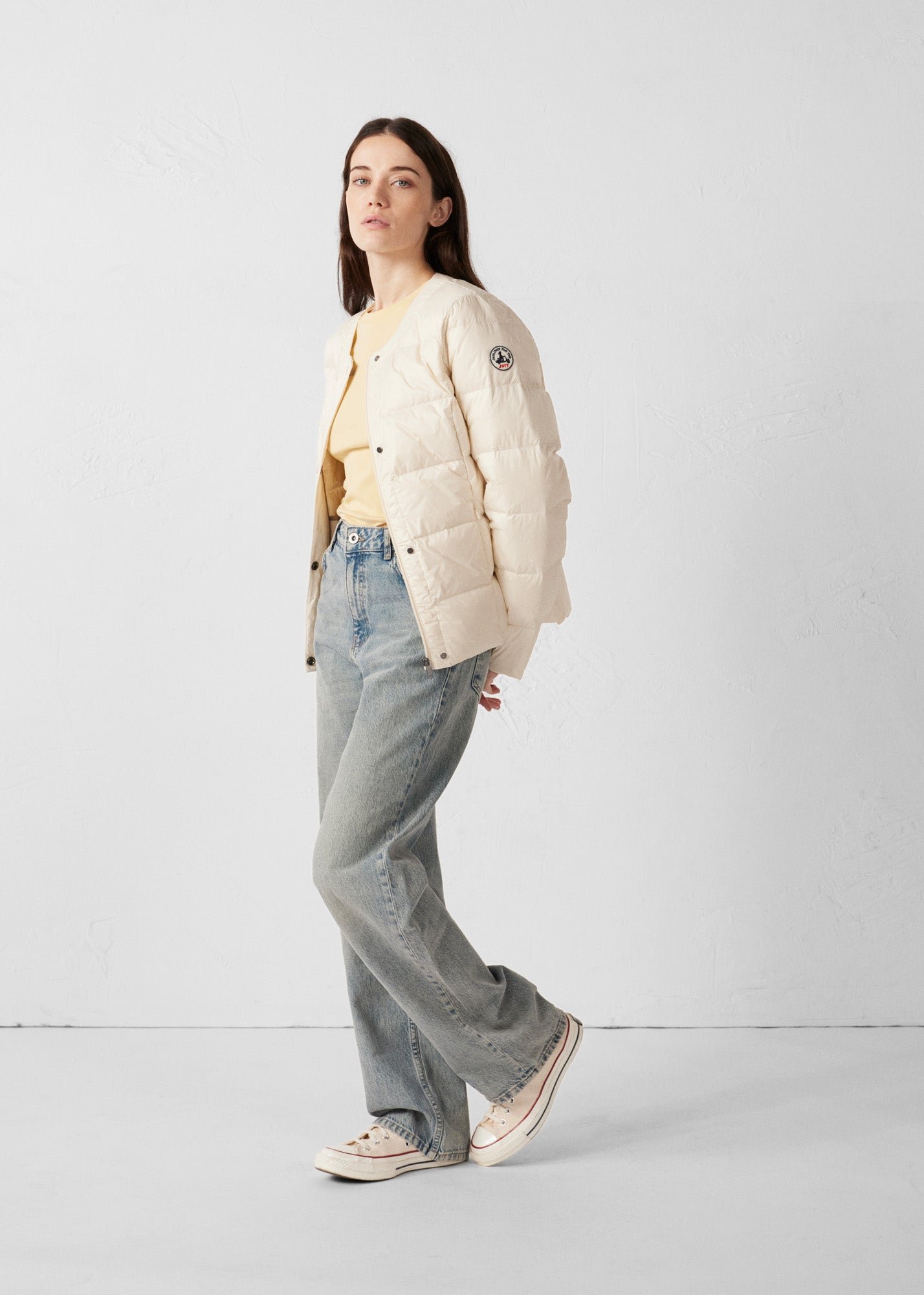 Doudoune inspirée tailleur christy JOTT Blanc