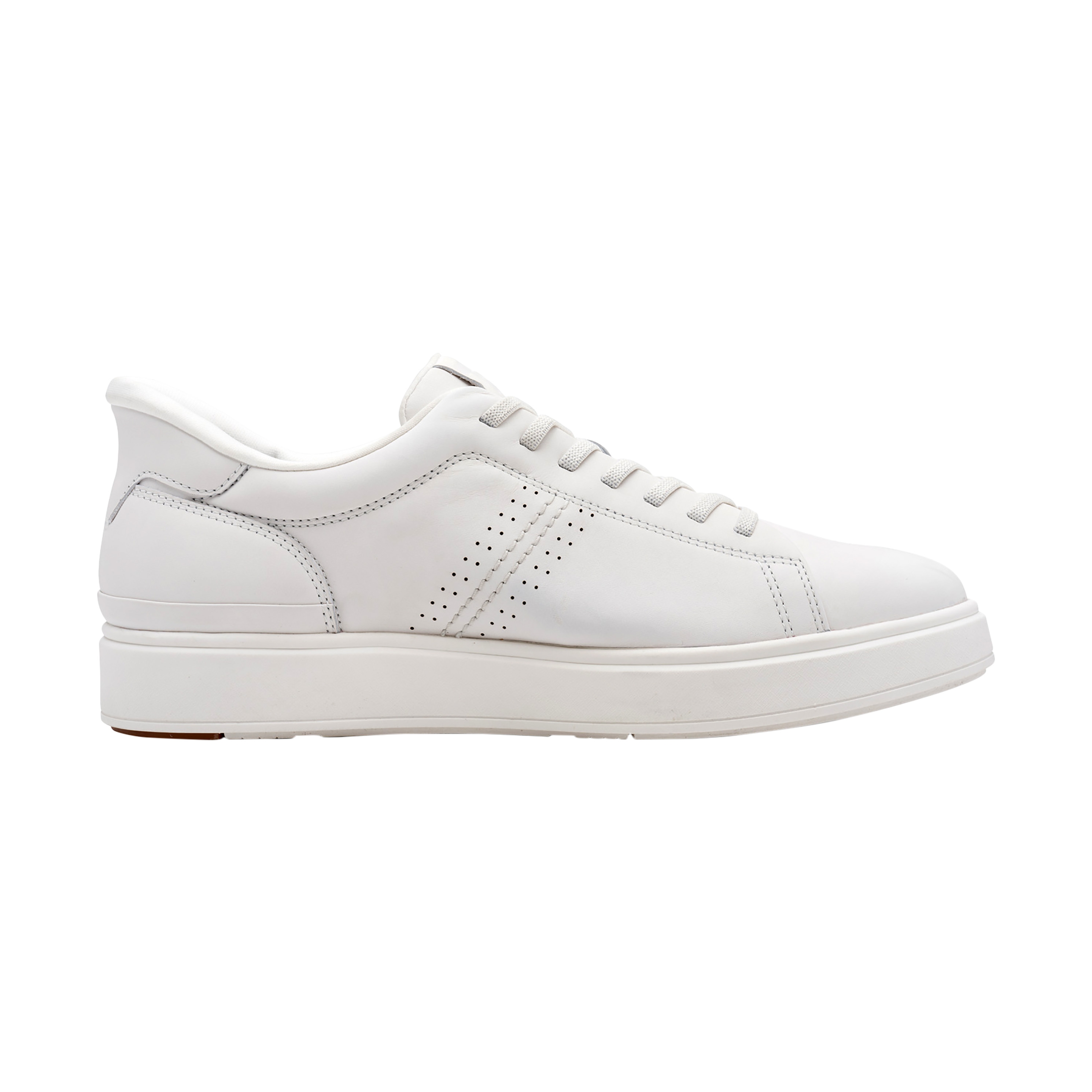 Leather trainers TAMARIS White