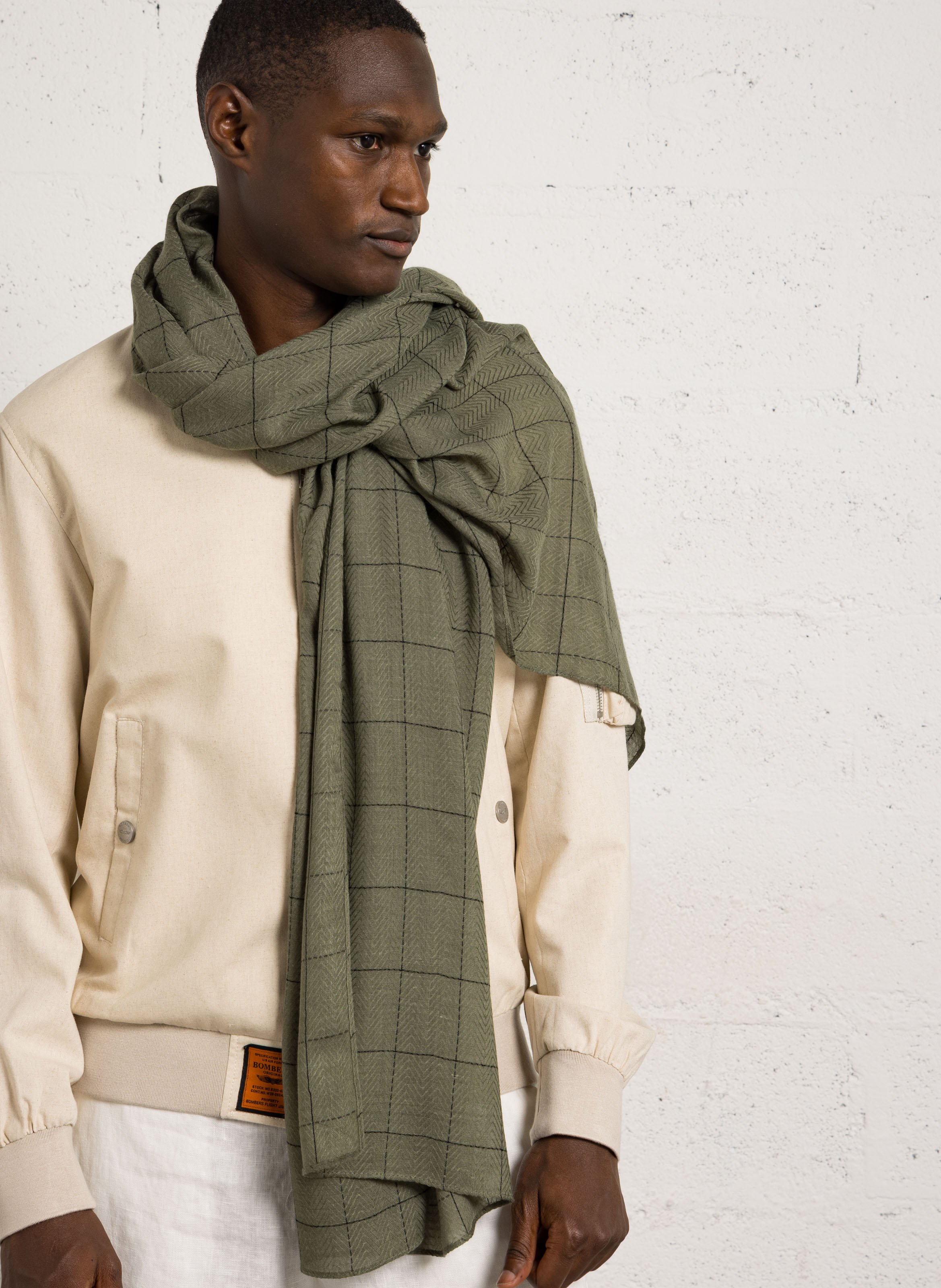 Bufanda de cuadros LE TEMPS DES CERISES