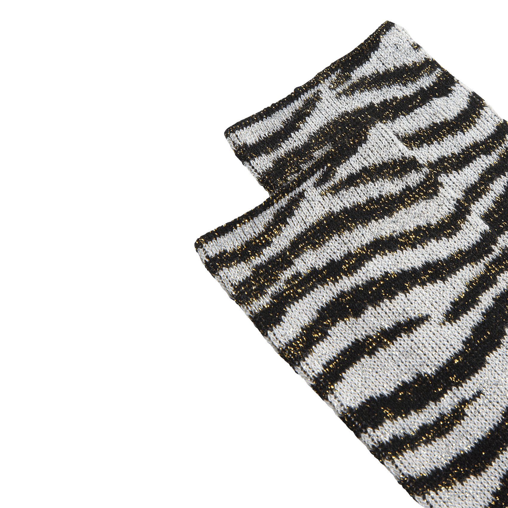 Chaussettes imprimées en coton mélangé ANT45 Blanc