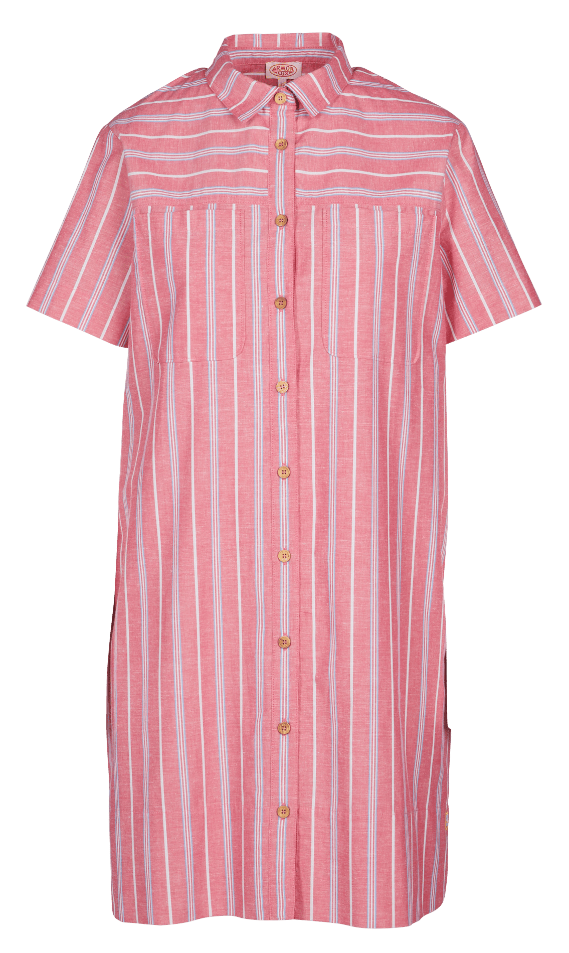 Gestreiftes Kleid ARMOR LUX Rosa