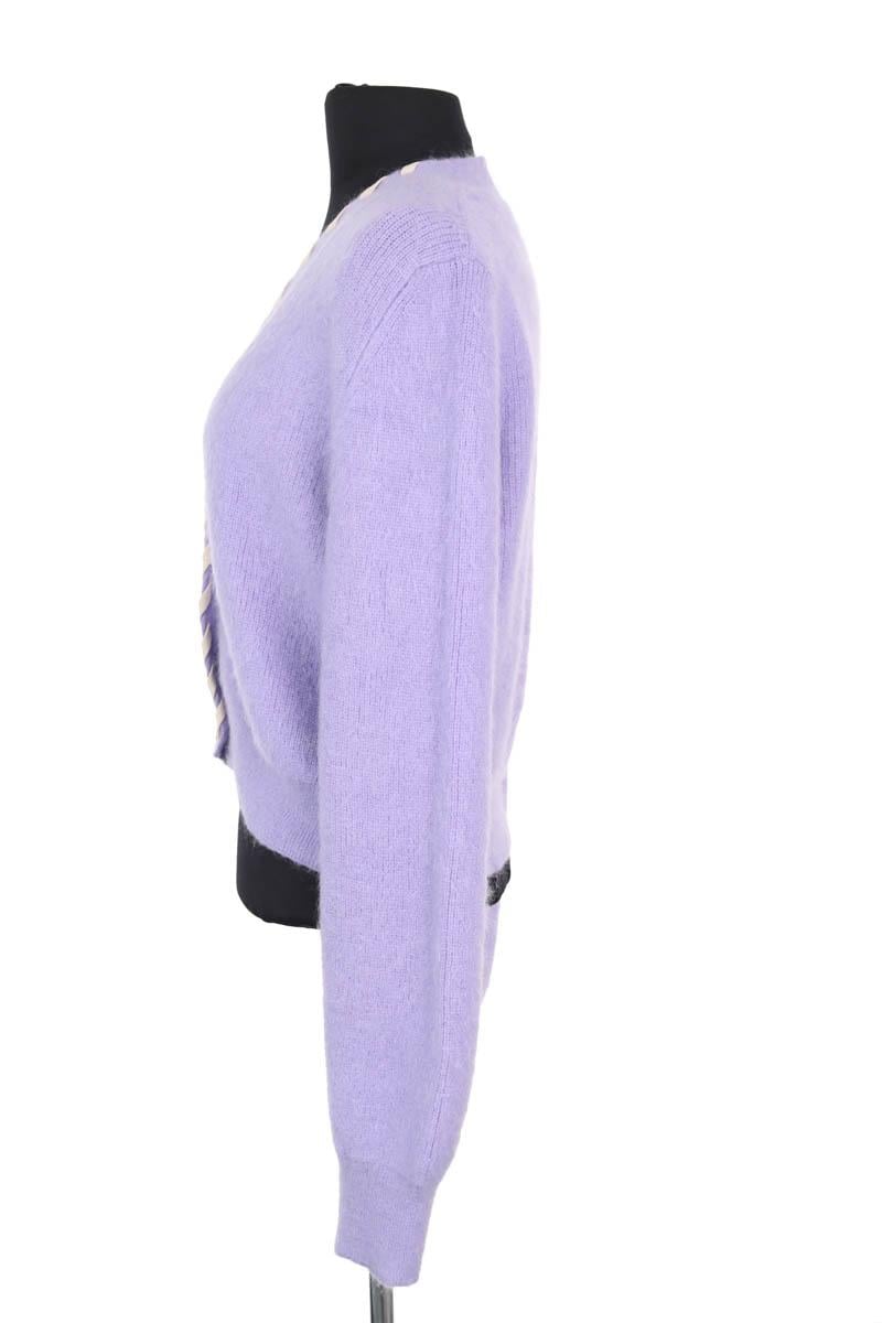 Cardigan JACQUEMUS- Seconde Main Purple