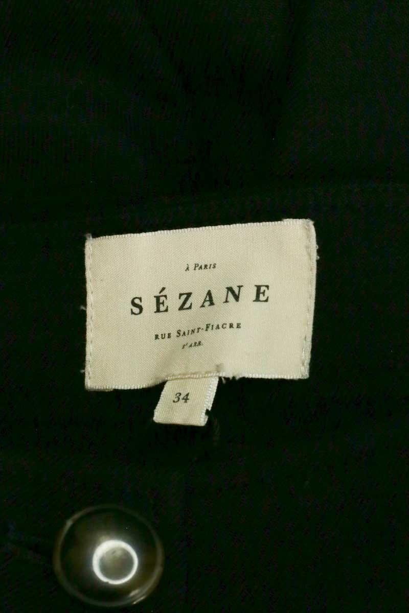 Wide-leg pants SEZANE - Seconde main Black