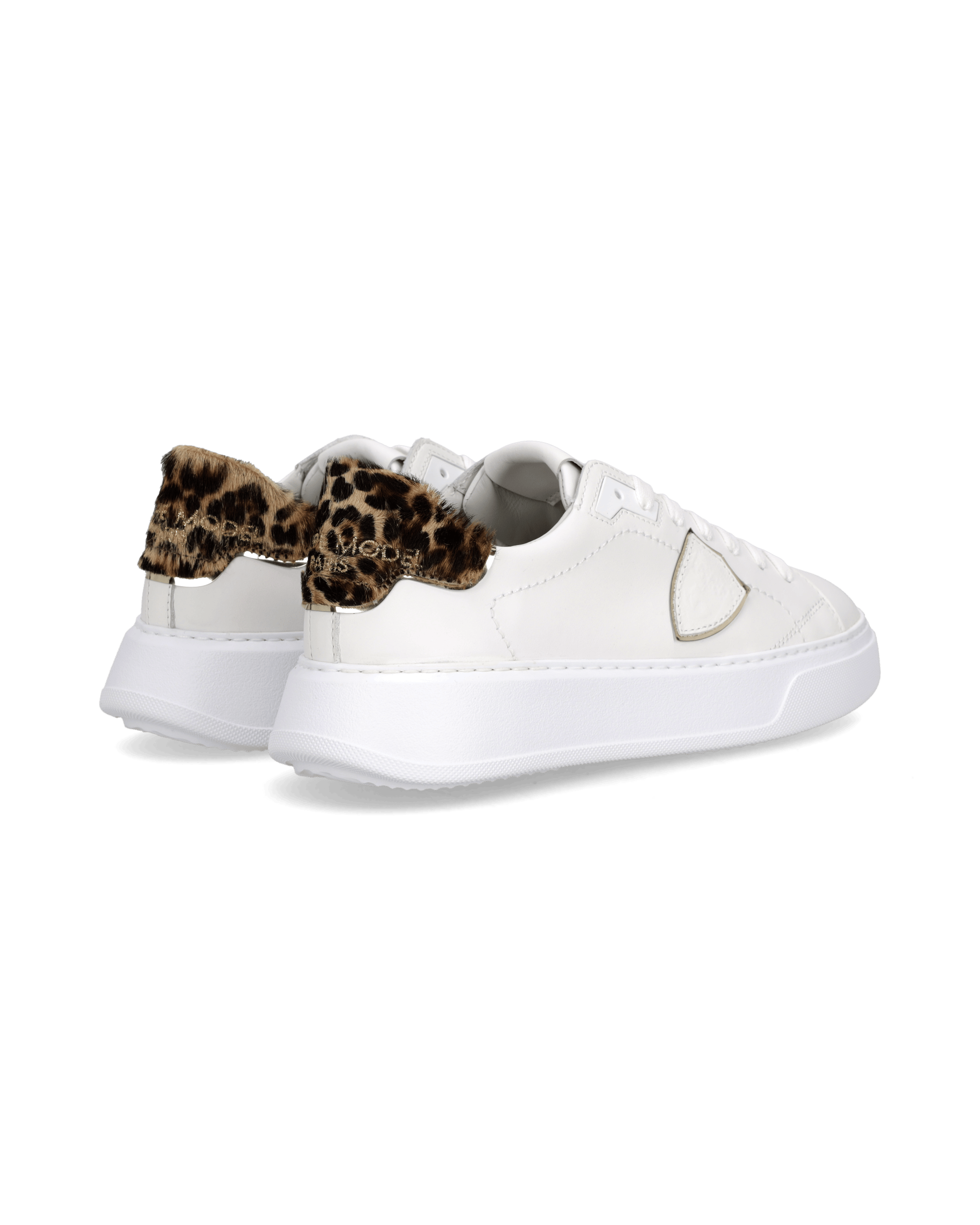 Tennis Temple Sneakers. PHILIPPE MODEL White