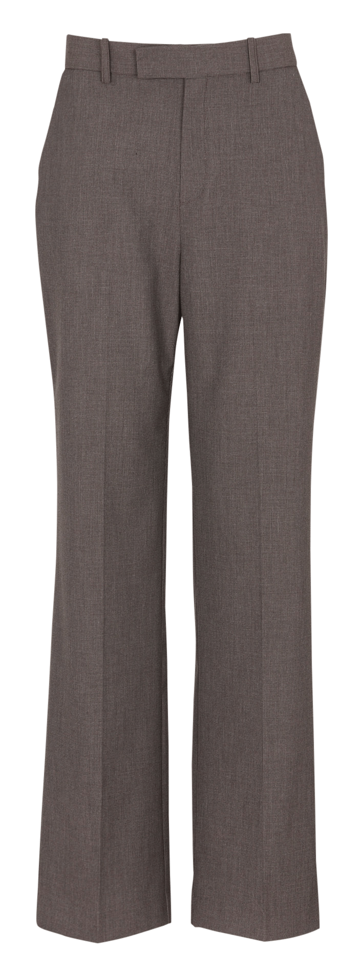 Pantalon droit pied-de-puce  IKKS Marron