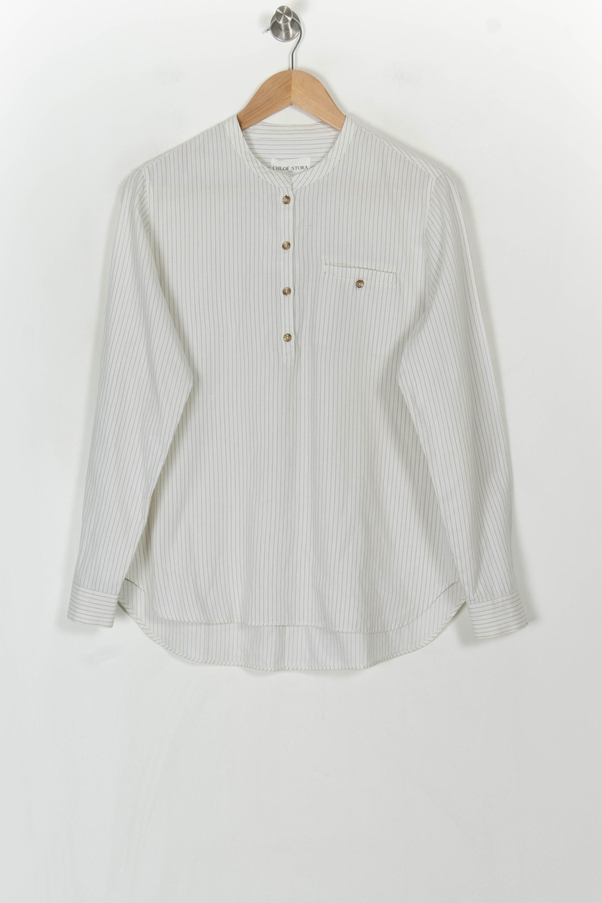 Blouse CHLOE STORA - SECONDE MAIN Beige