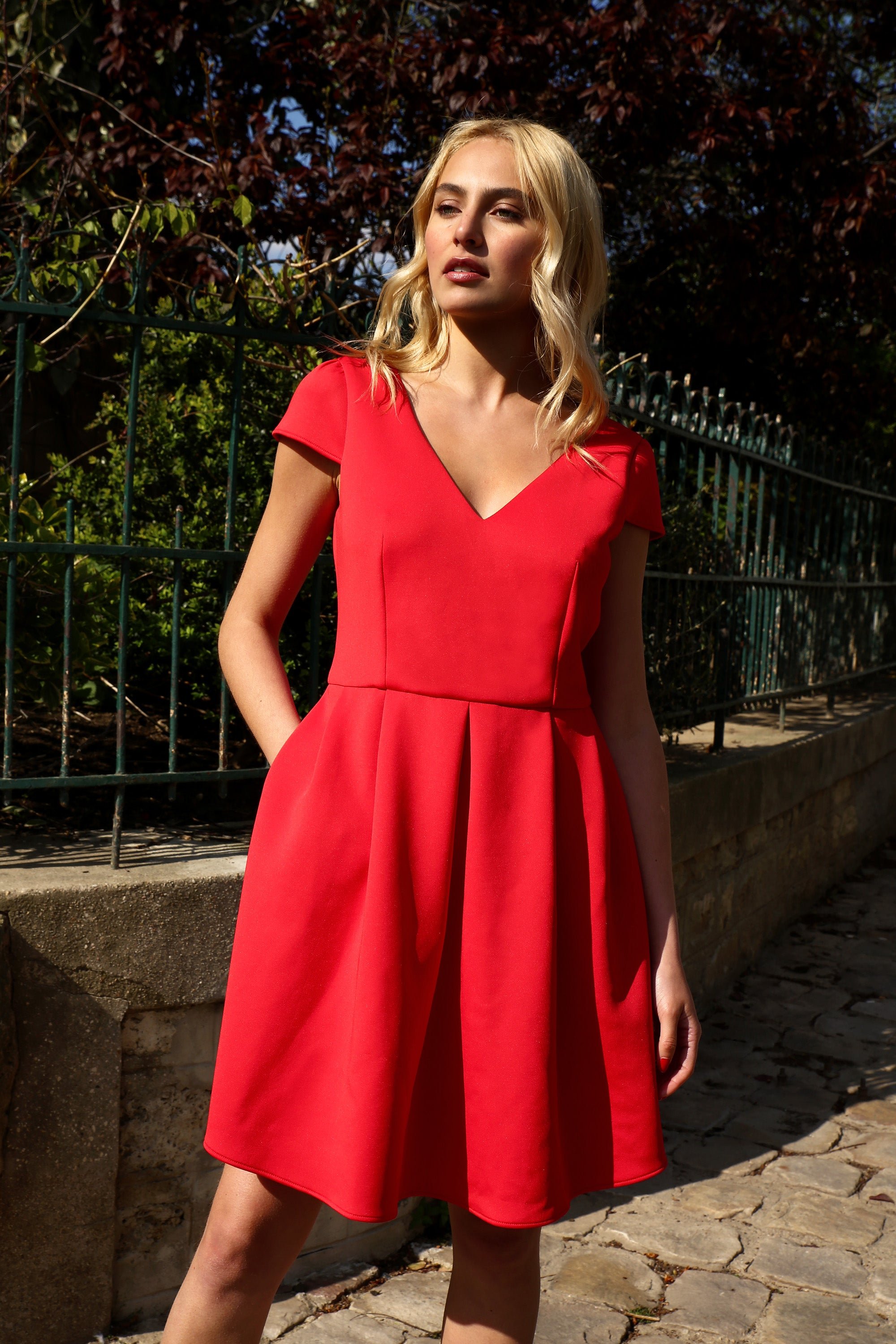Short & midi dress MAISON LEMOINE - Seconde main Red