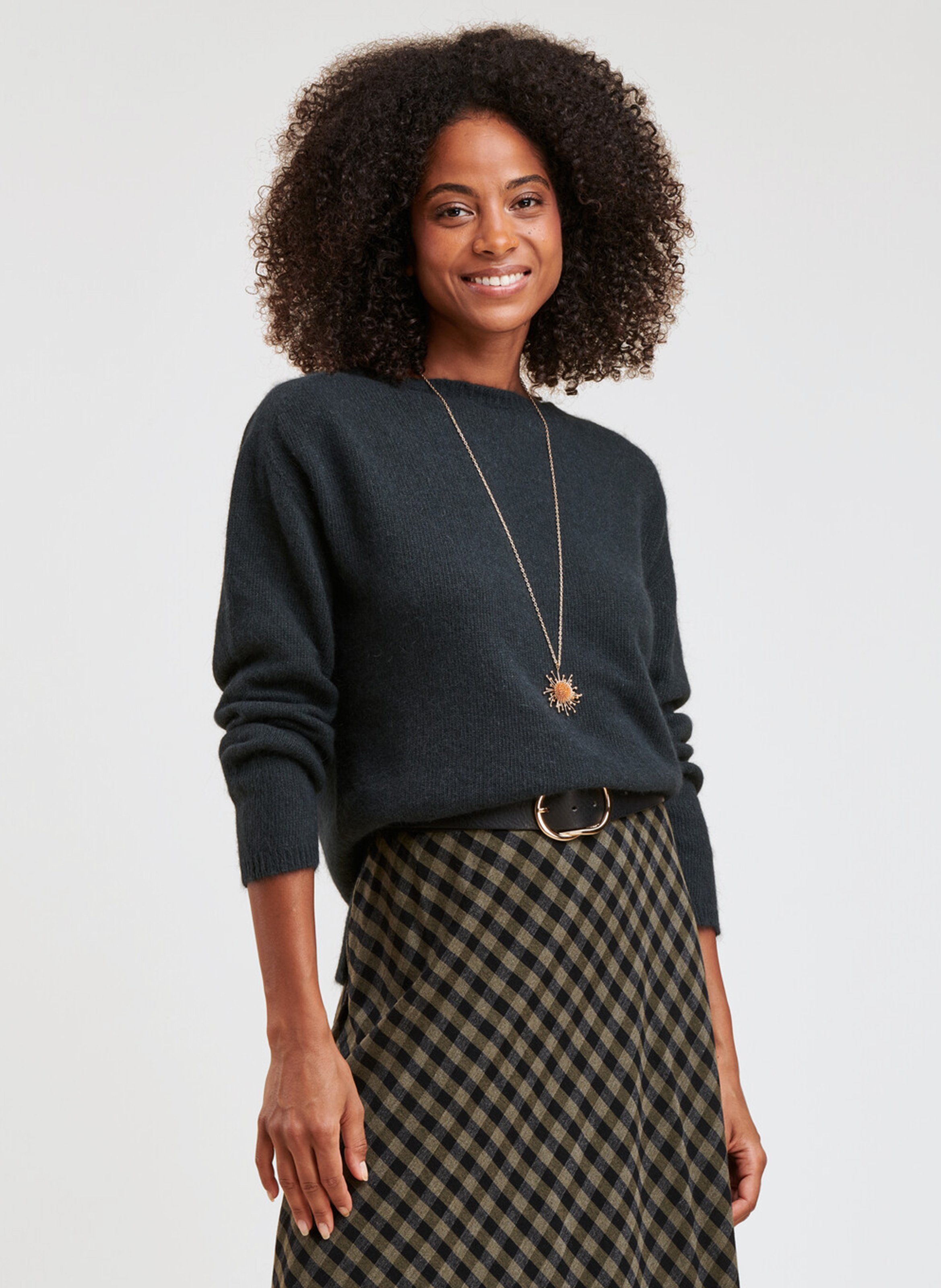 Angora blend clearance sweater