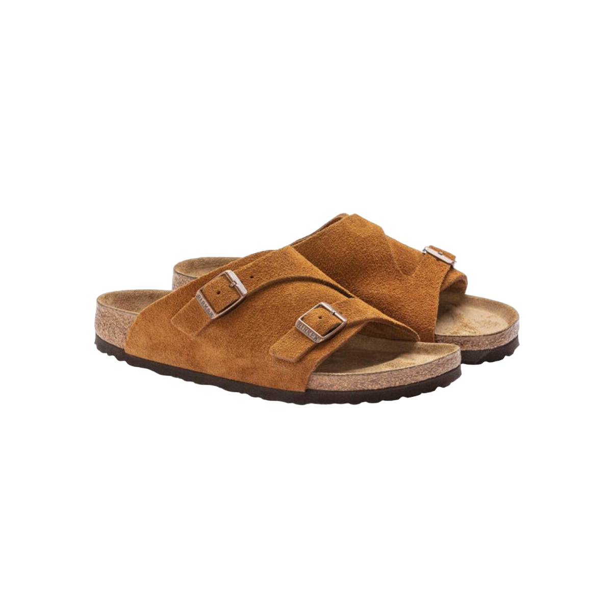 Faux leather sandals BIRKENSTOCK Beige