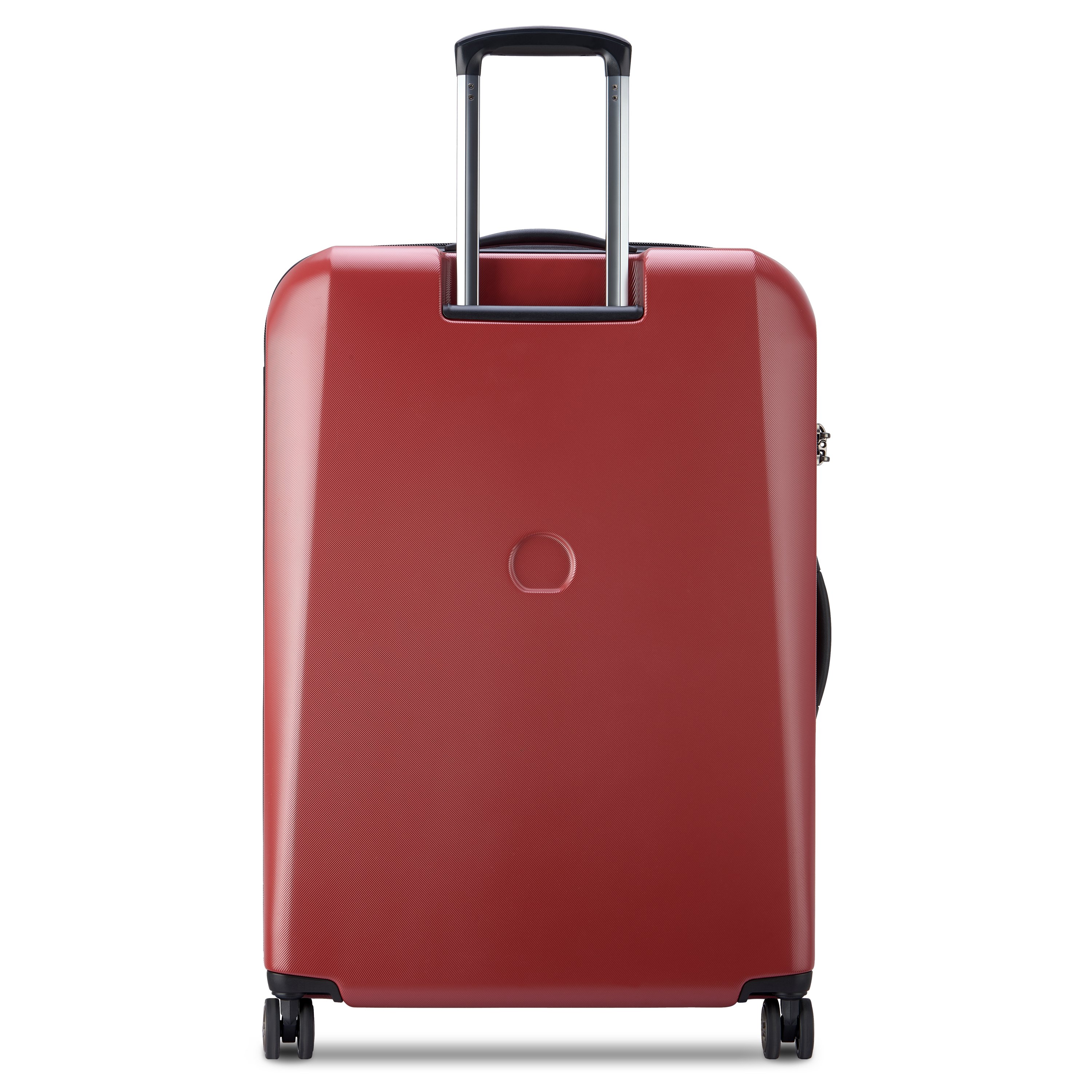 Rigid hold suitcase DELSEY PARIS Red