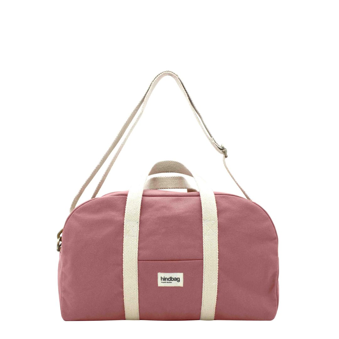 Cotton weekend bag CHARLIE Rose blush
