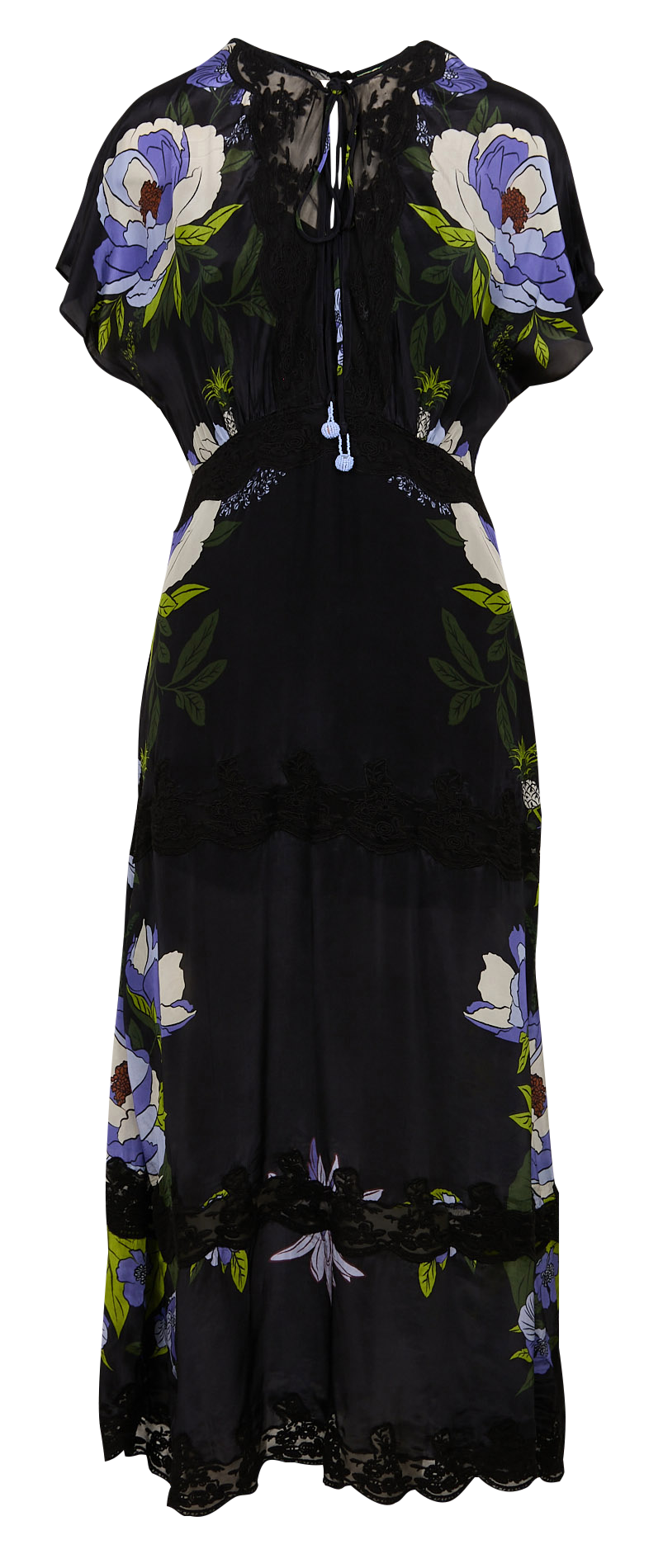 Dana long printed dress FARM RIO Black