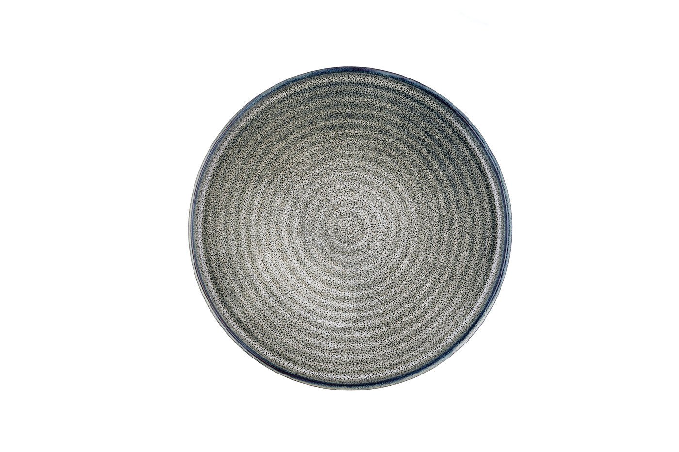 Zen plate ø22cm - 6 pieces - natural BJORN Grey