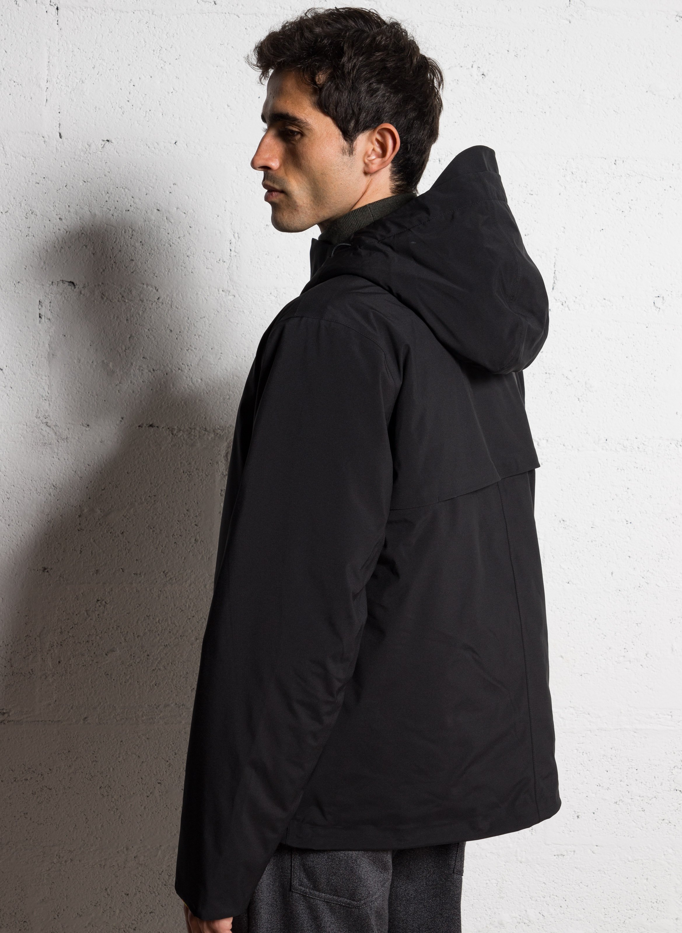 Parka à capuche K-WAY Noir