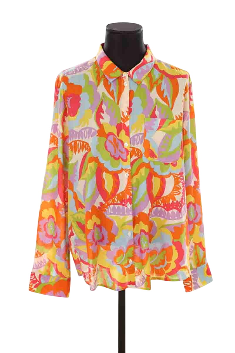 Cotton shirt SEZANE - Seconde main Multicolored