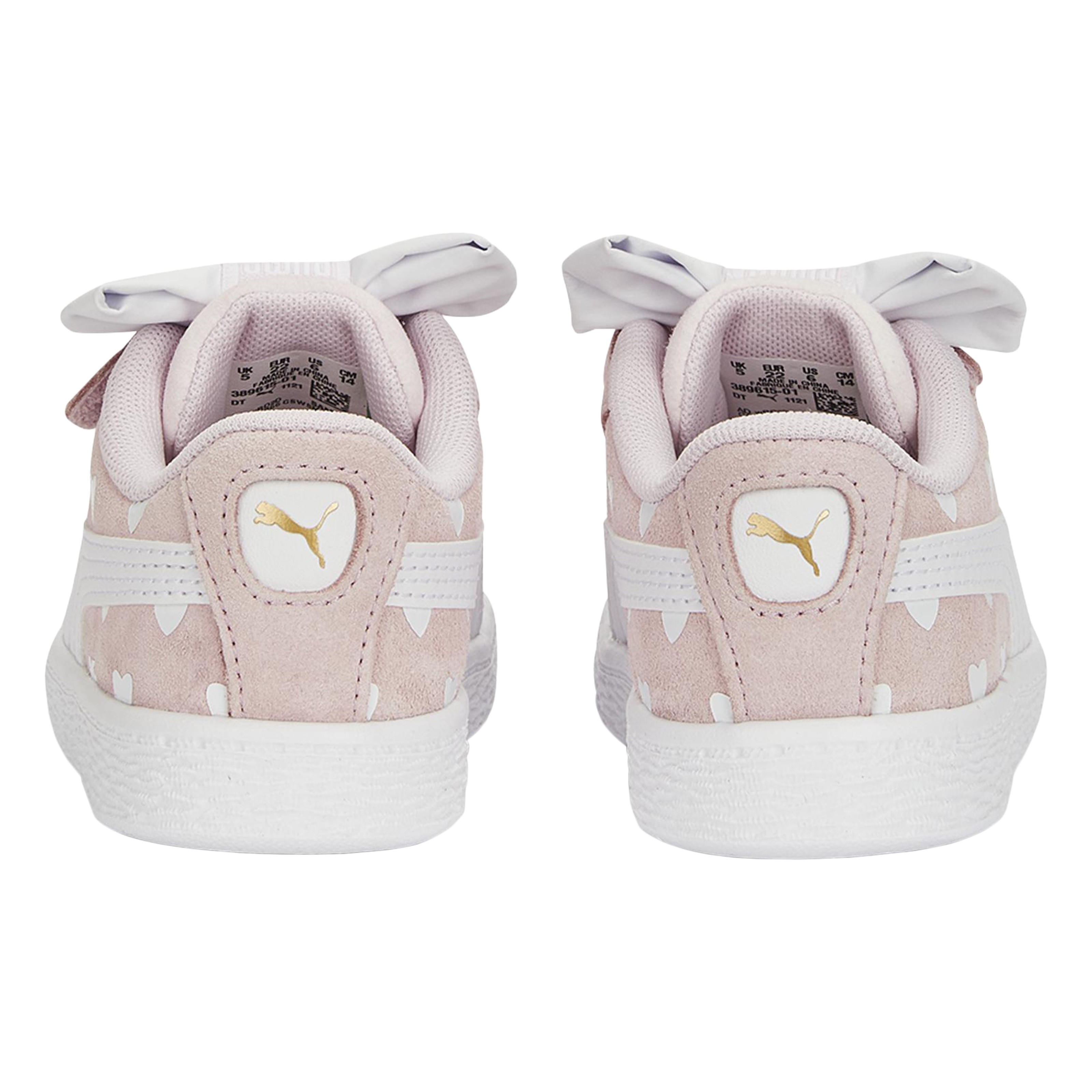 Children's leather sneakers suede classic lf re-bow vinf PUMA Pink