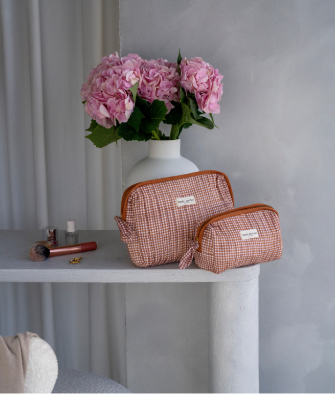 Make-up bag BINDI ATELIER Red