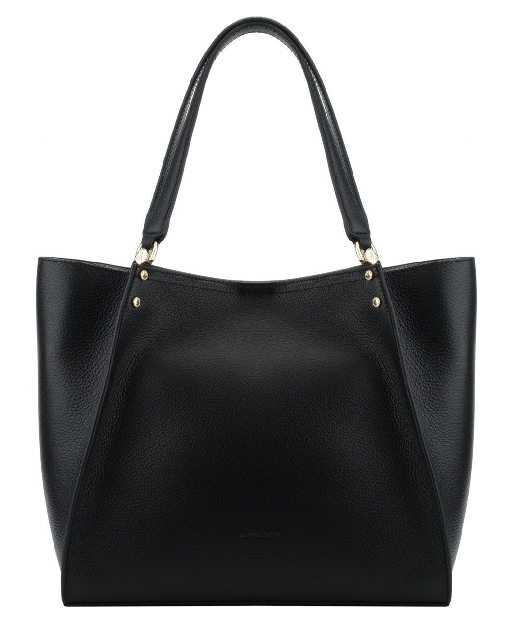 A-line leather skirt POURCHET