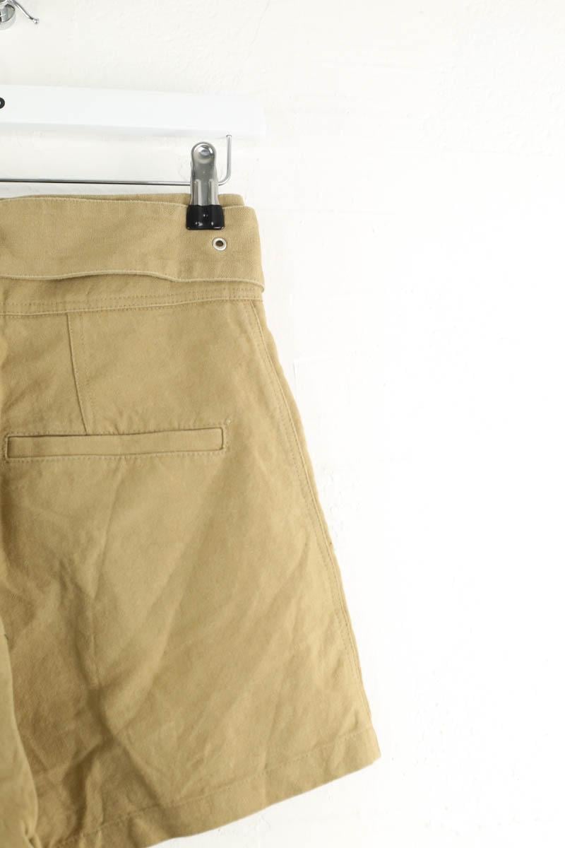 Cotton mini shorts IRO - Seconde Main Khaki