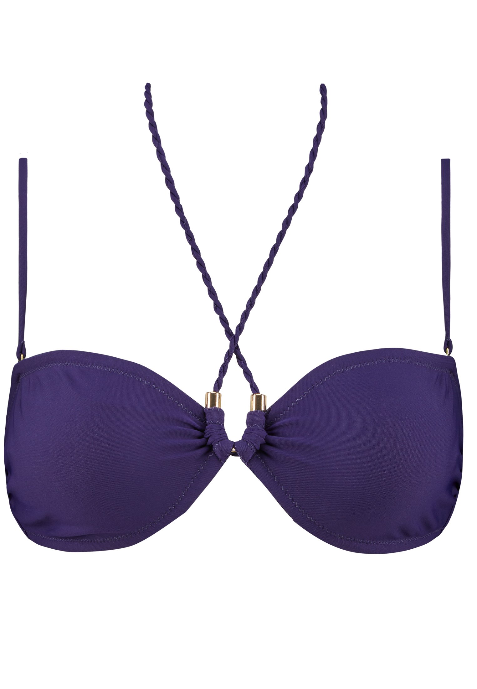 Bandeau bikini top AUBADE Purple
