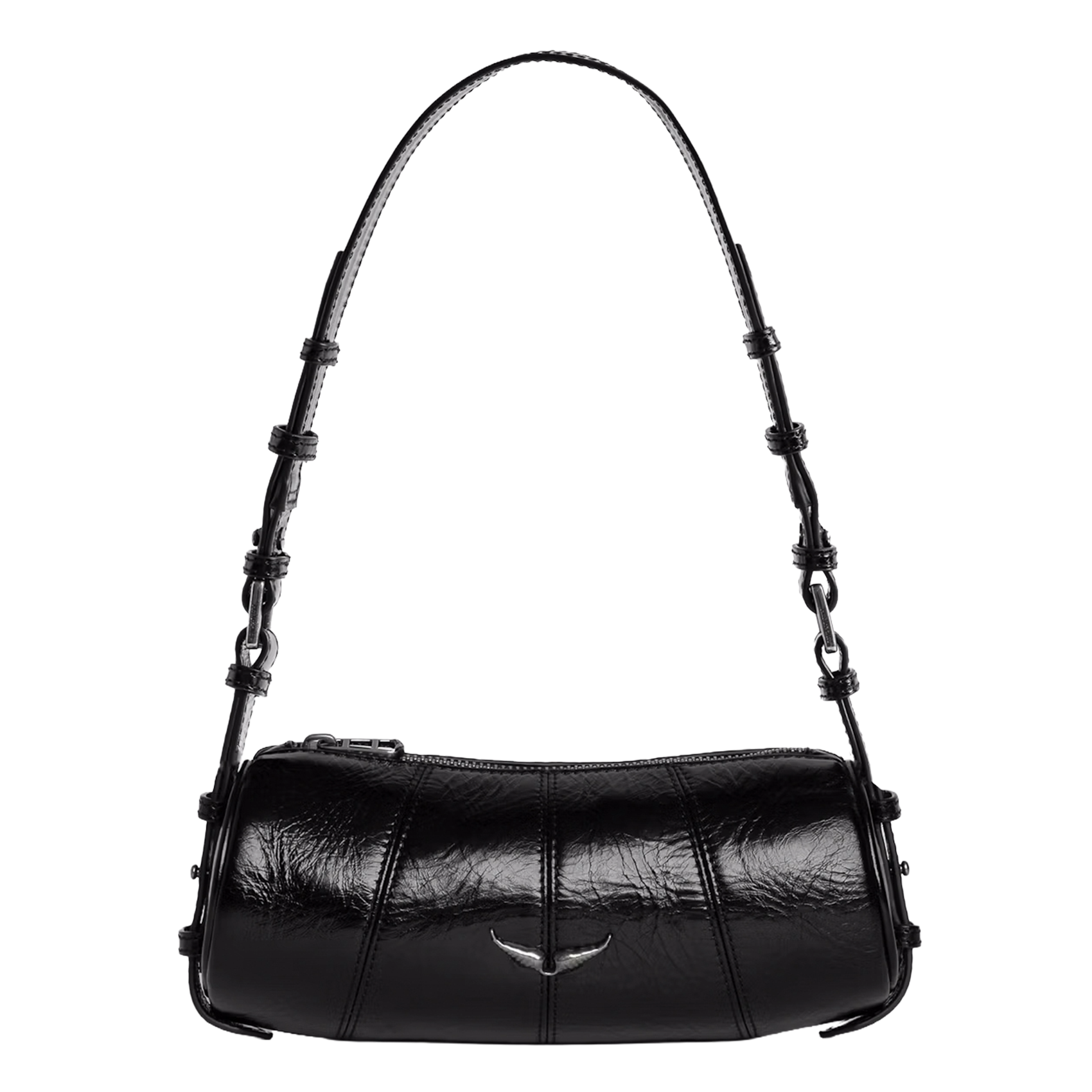 Leather clutch bag ZADIG&VOLTAIRE Black