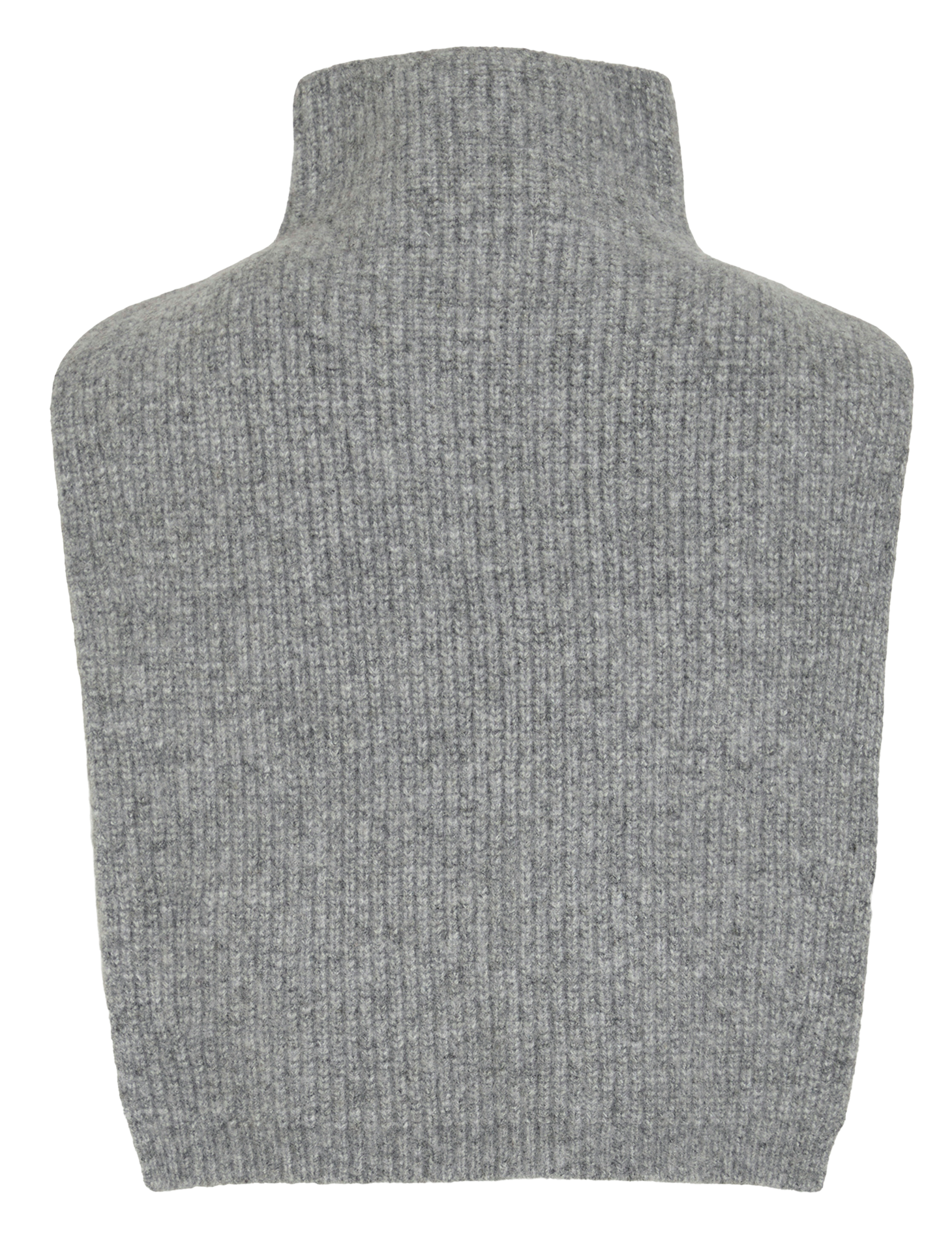 Mit abnehmbarem Trichterkragen VILA Grau