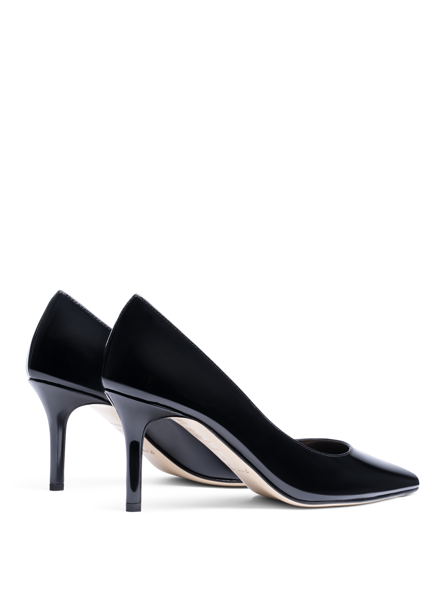 Black patent leather pumps PARALLELE PARIS Black