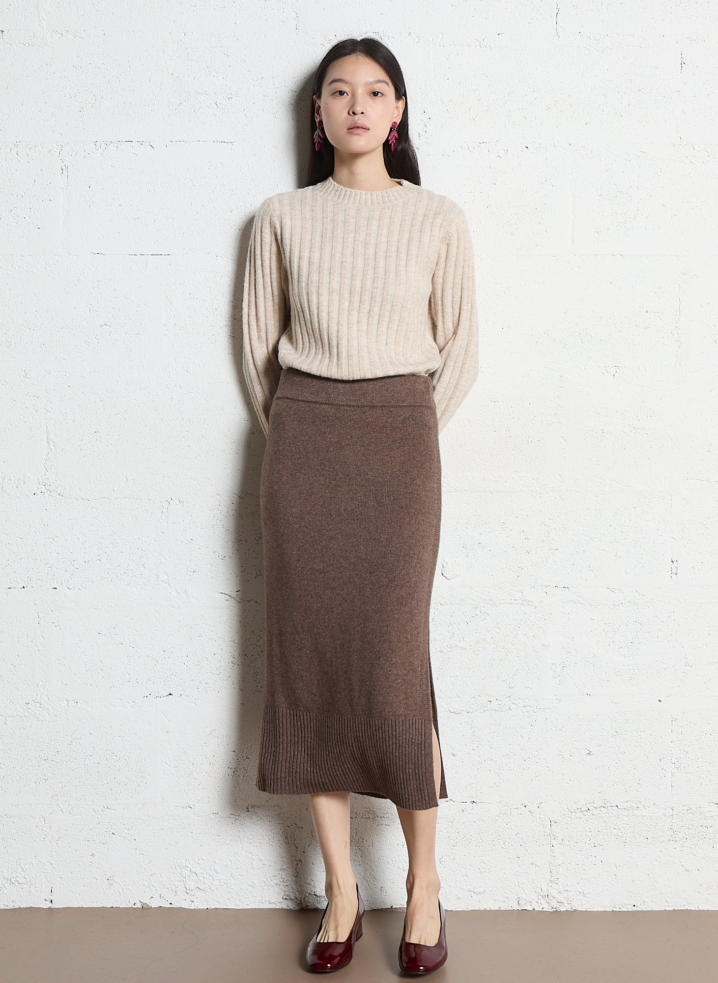 Long earrings - Look 1