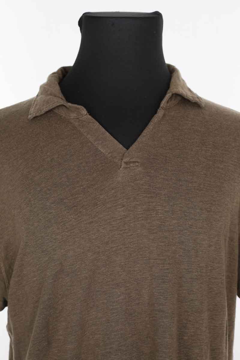 T-shirt MAJESTIC FILATURES - SECONDE MAIN Khaki