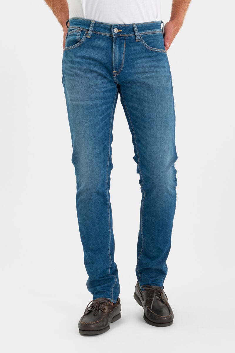 Slim blue jogg jeans 700/11, length 34 LE TEMPS DES CERISES Blue