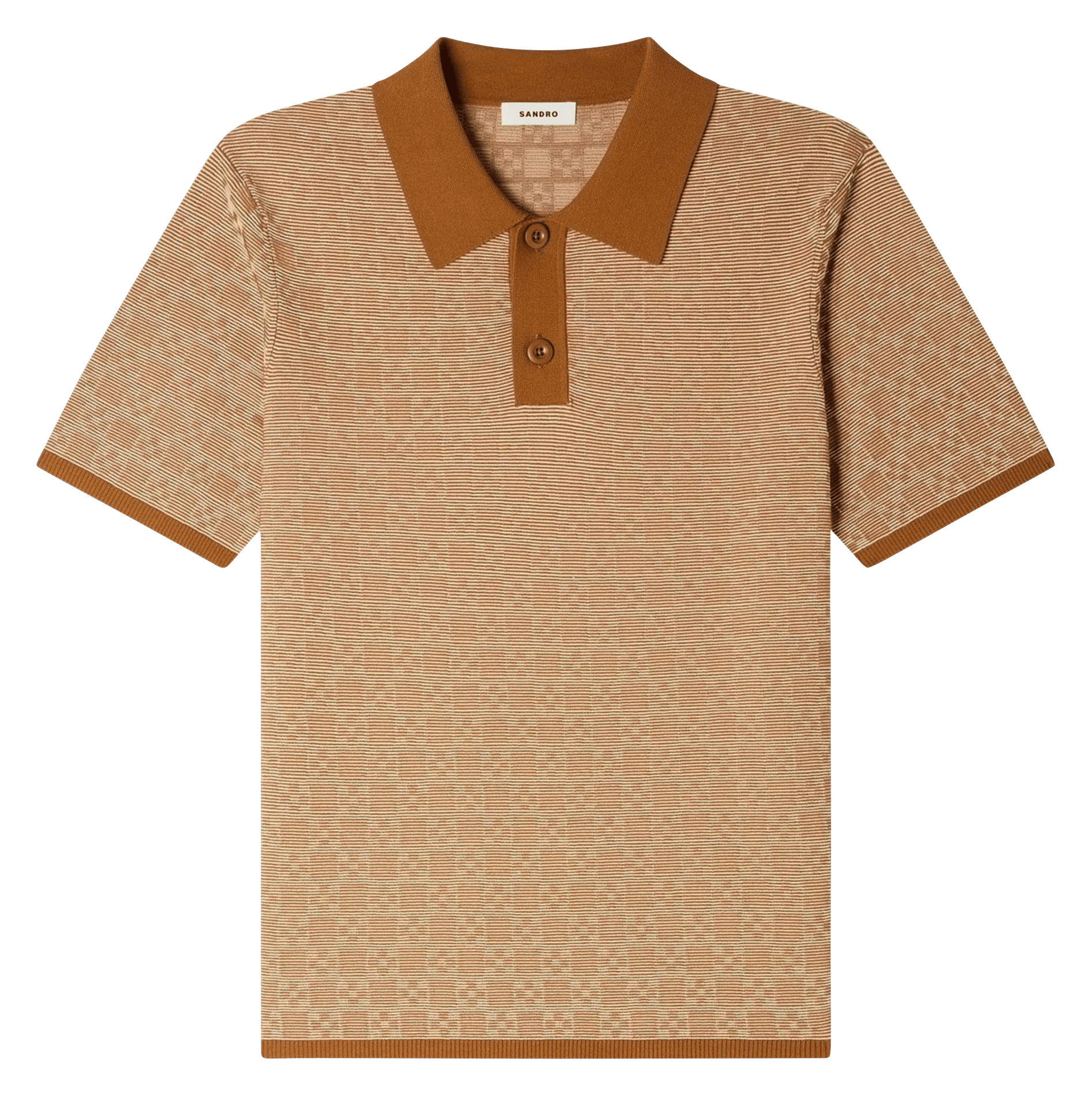 Polo regular-fit  SANDRO Brown
