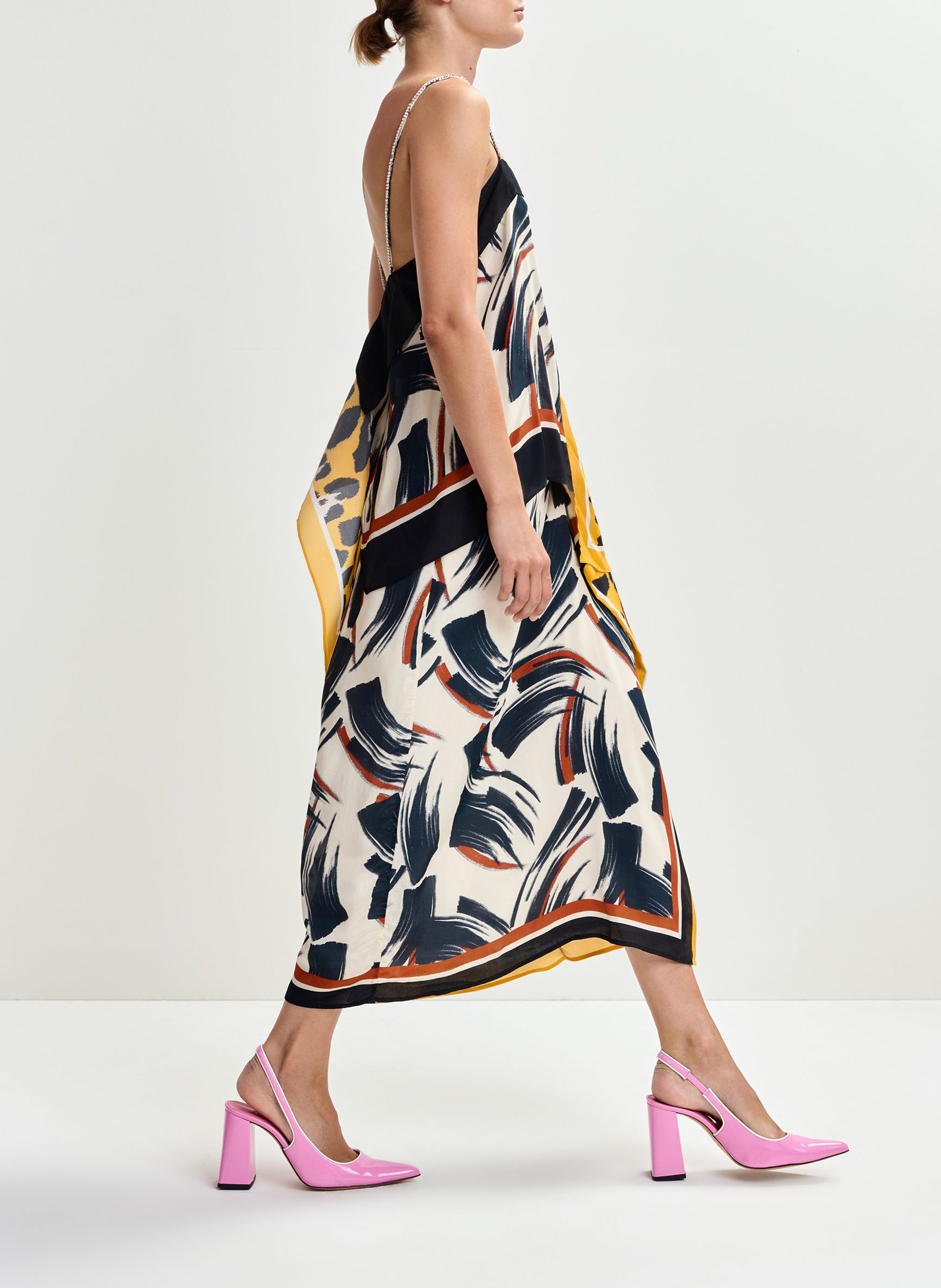 Long printed skirt ESSENTIEL ANTWERP Multicolored