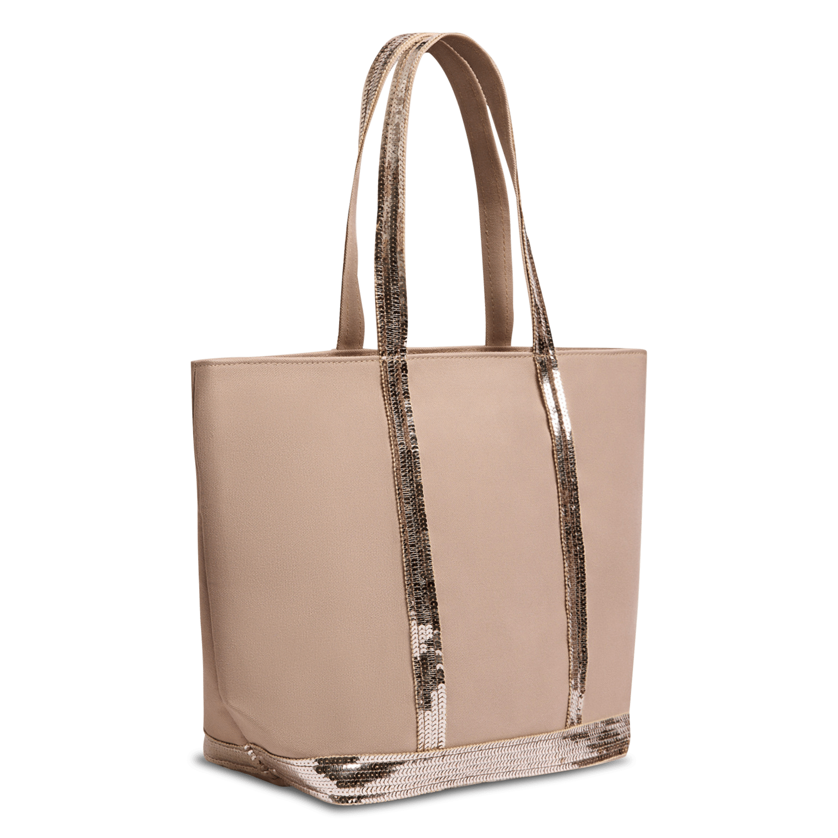 Shopper aus Baumwolle VANESSA BRUNO Braun