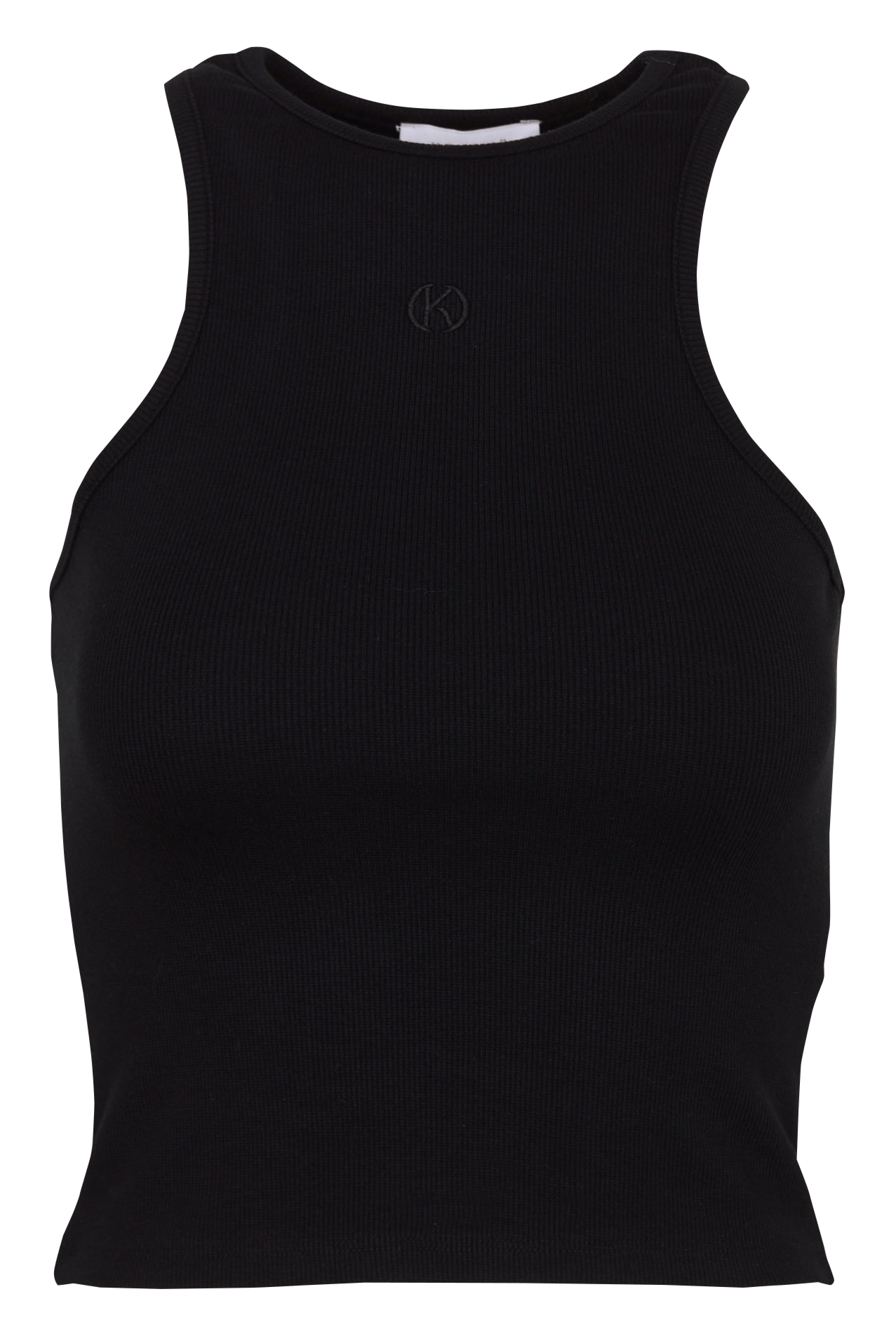 Rundhals-Tanktop aus Baumwoll-Mix KOOKAI