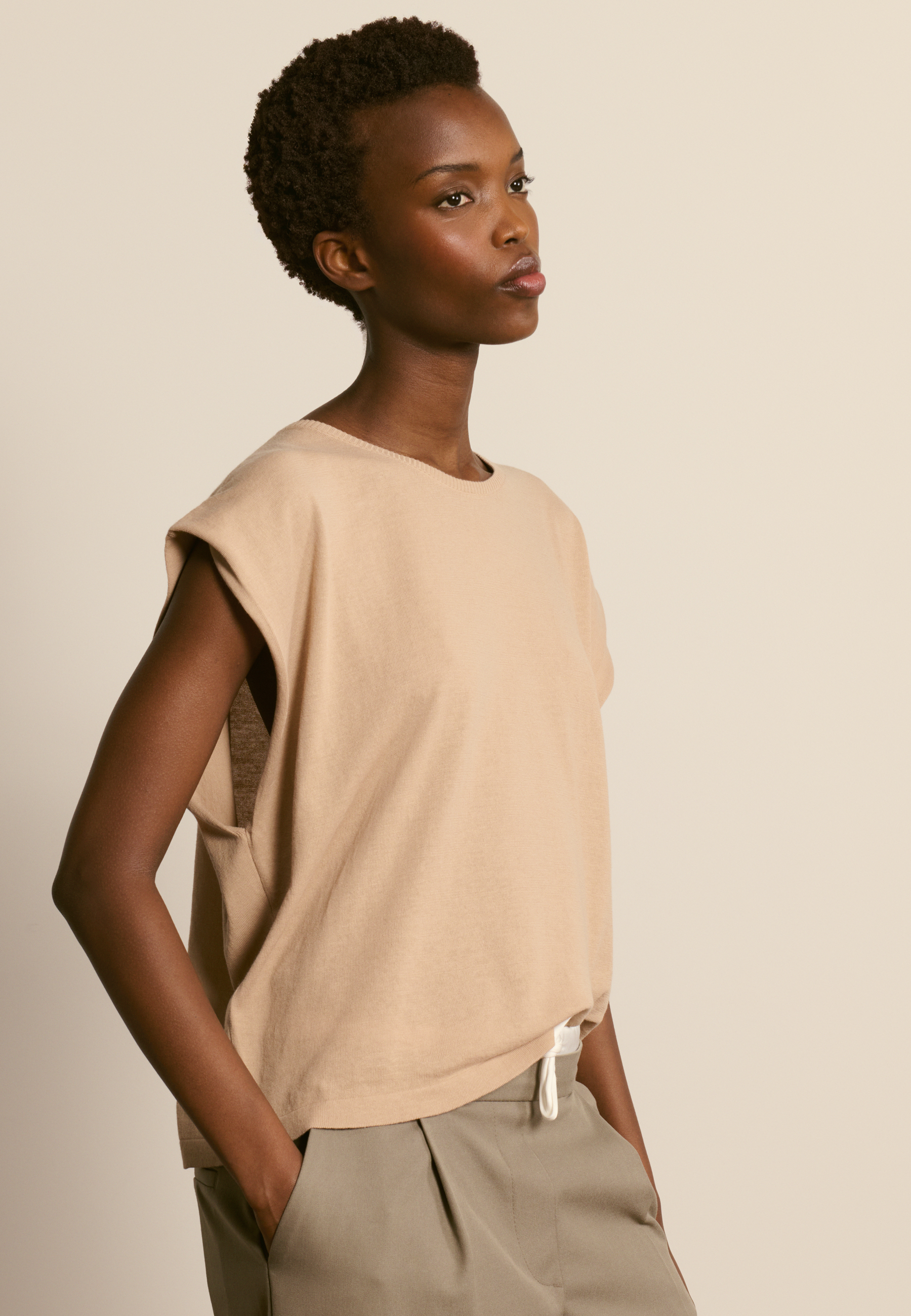 T-shirt en coton biologique MAISON MONTAGUT