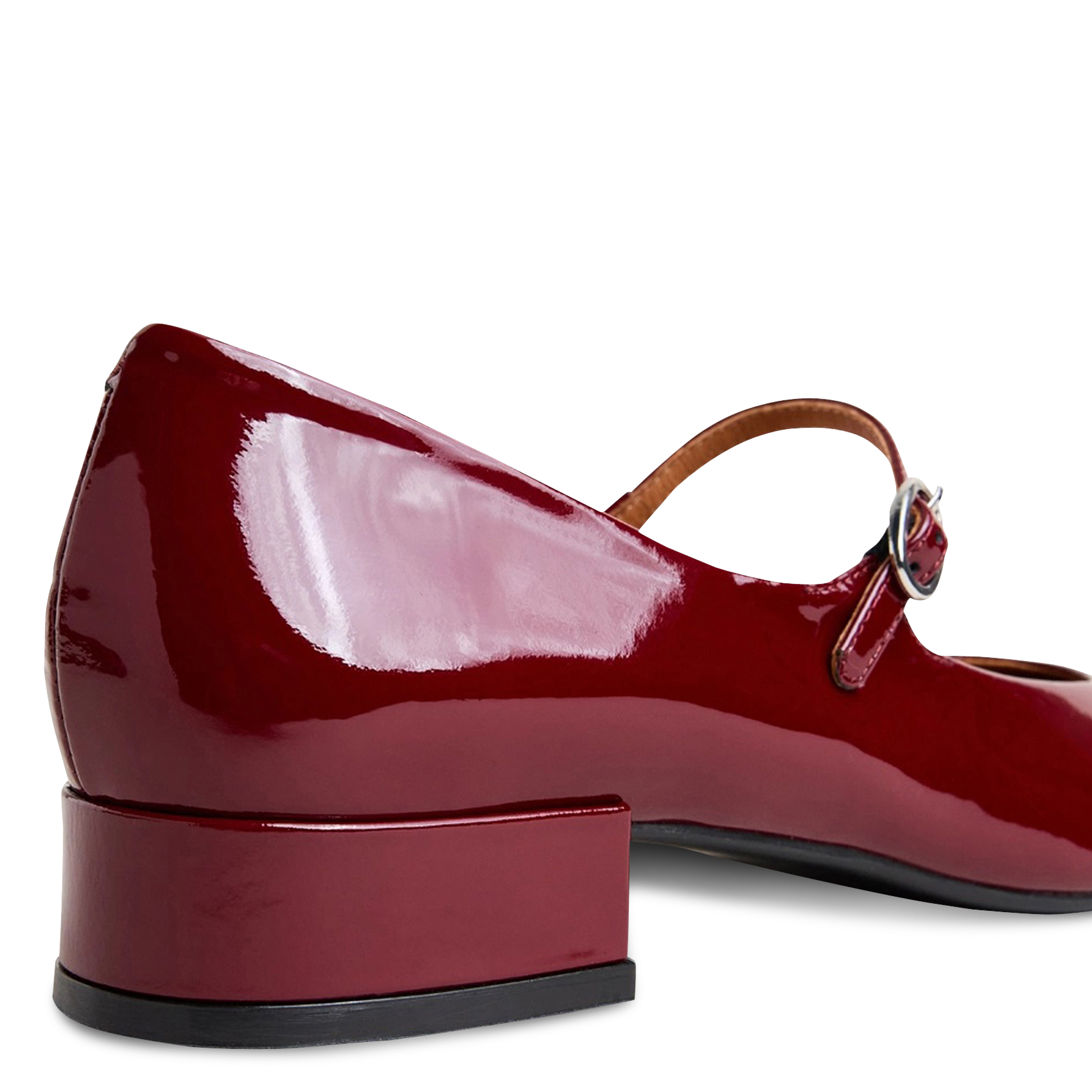 Babies de piel de charol JONAK Rojo