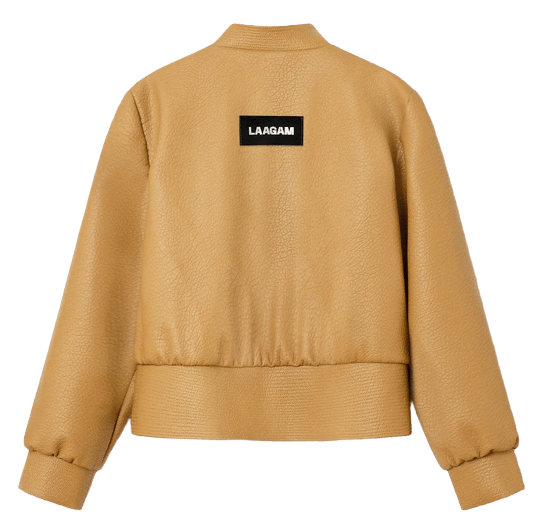 Blouson droit col teddy LAAGAM Beige
