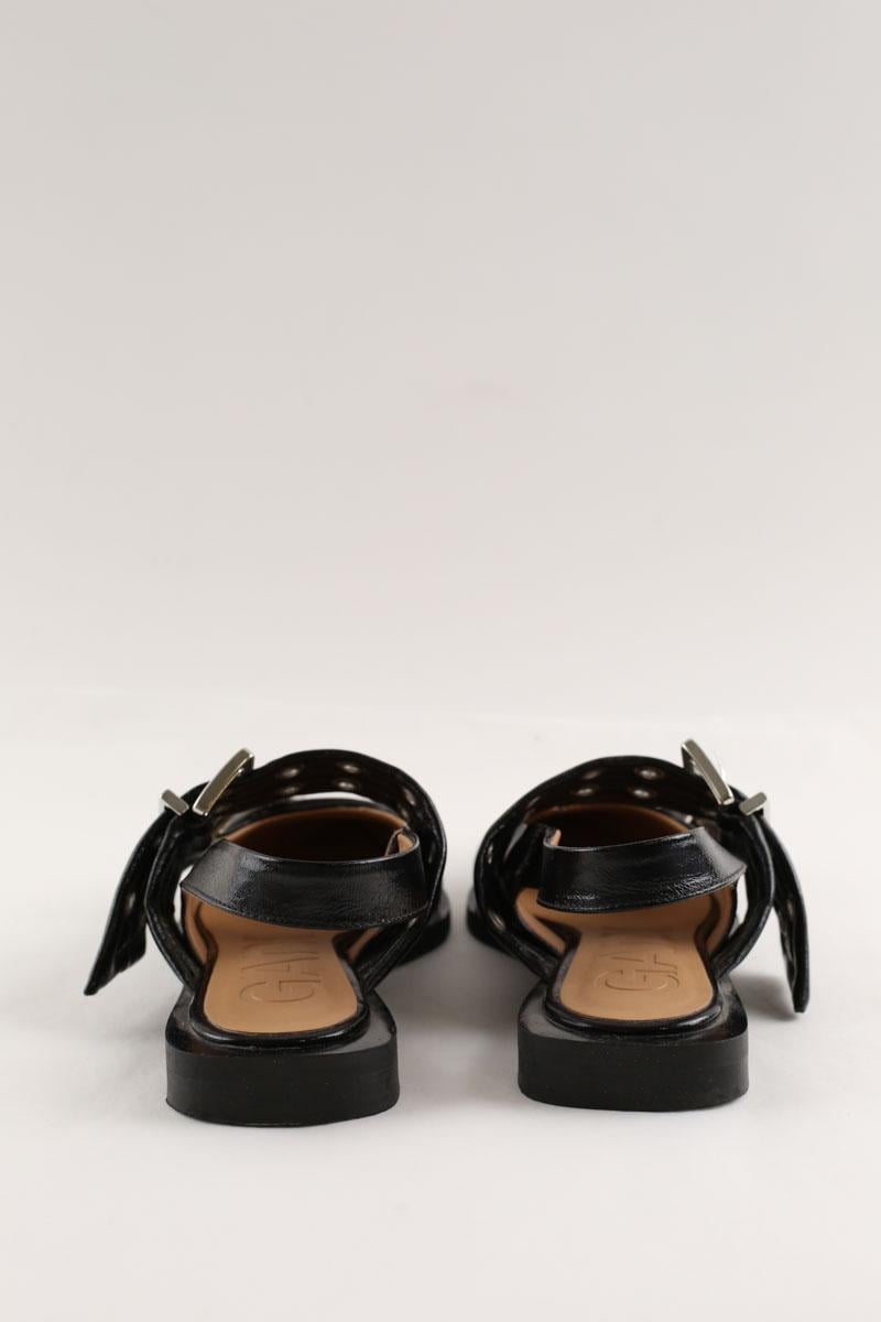 Ballet pumps GANNI - Seconde Main Black