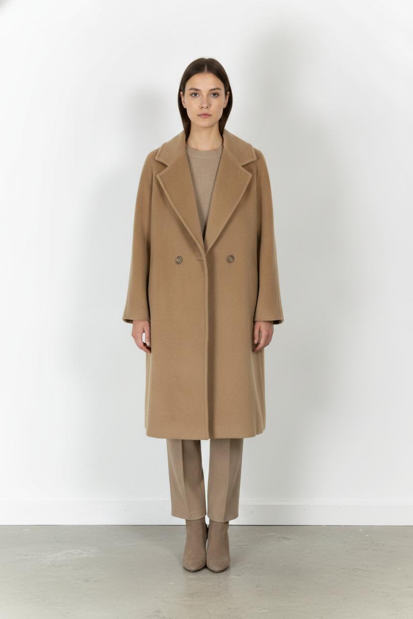 Long coat MAX MARA - Seconde Main Brown