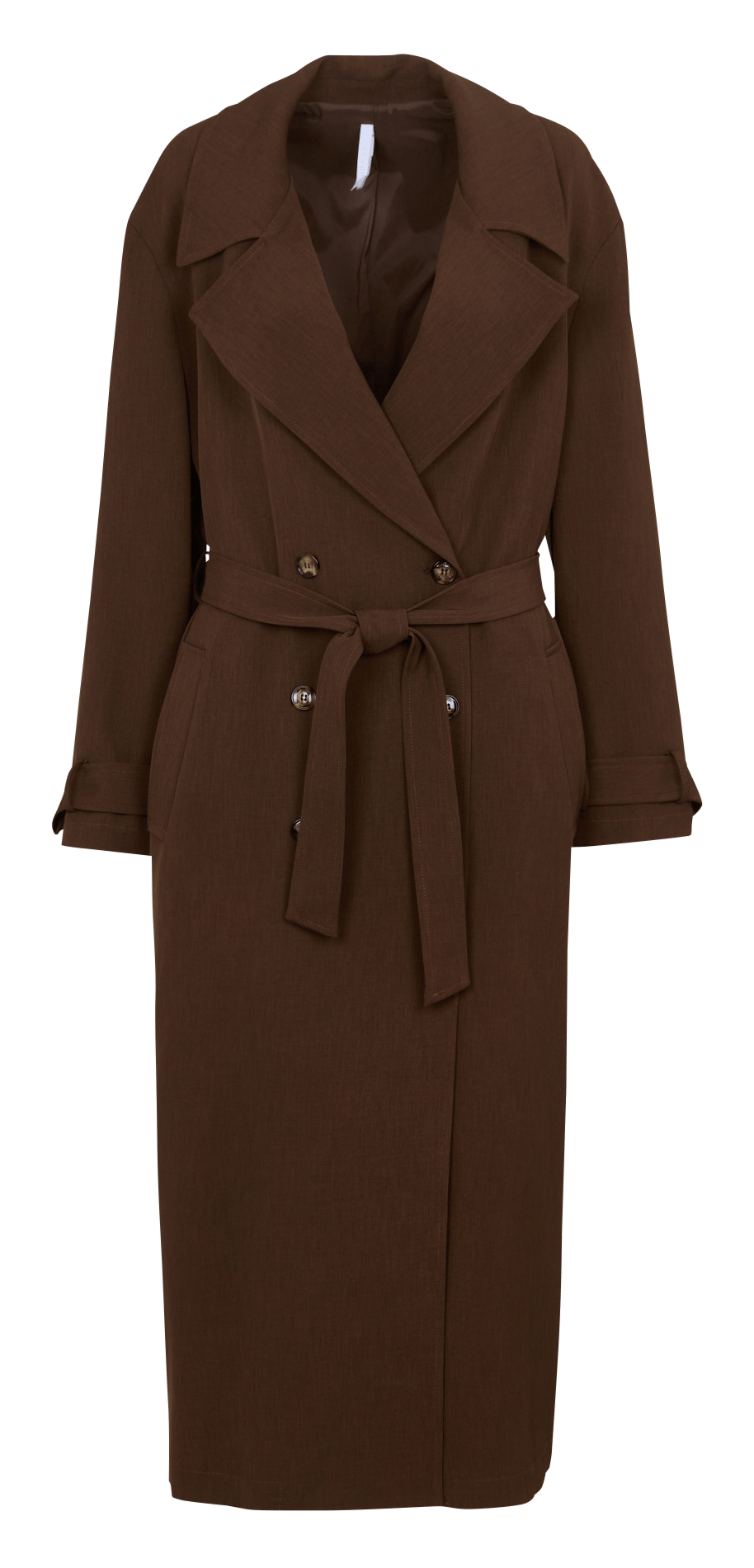 Trenchcoat met riem IMPERIAL Bruin