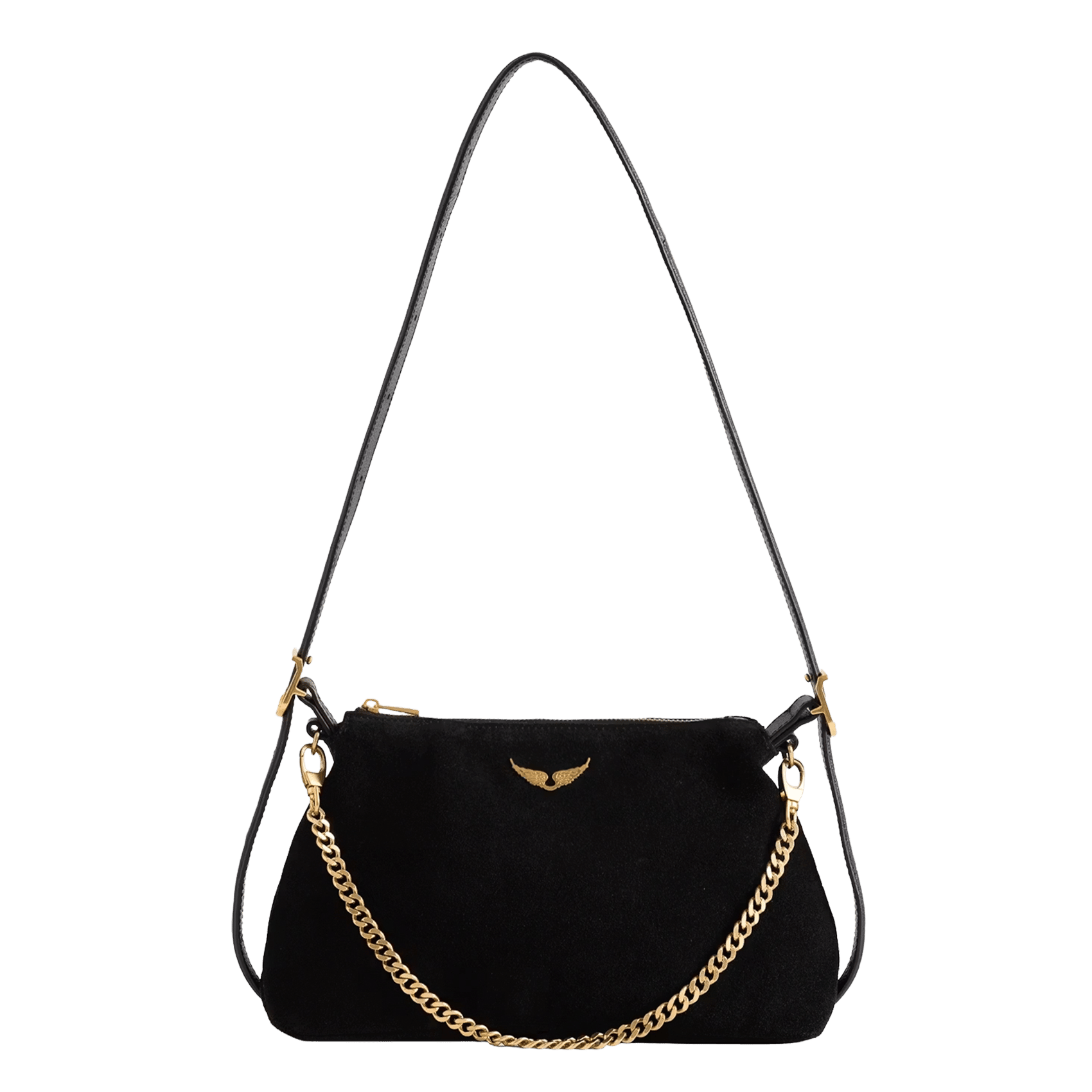 Leather shoulder bag ZADIG&VOLTAIRE Black