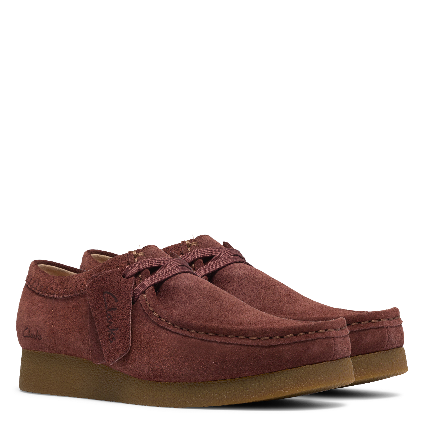 Suède veterlaarsjes CLARKS Rood