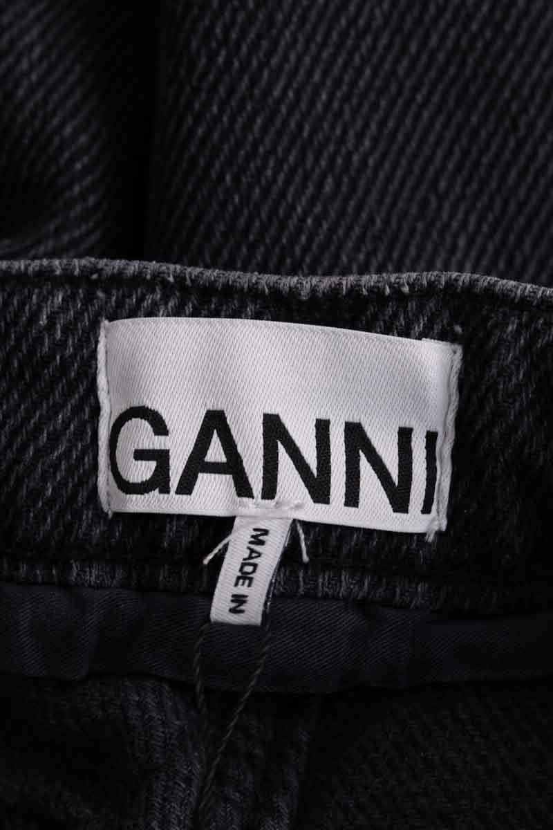 Wide-leg jeans GANNI - Seconde Main Grey