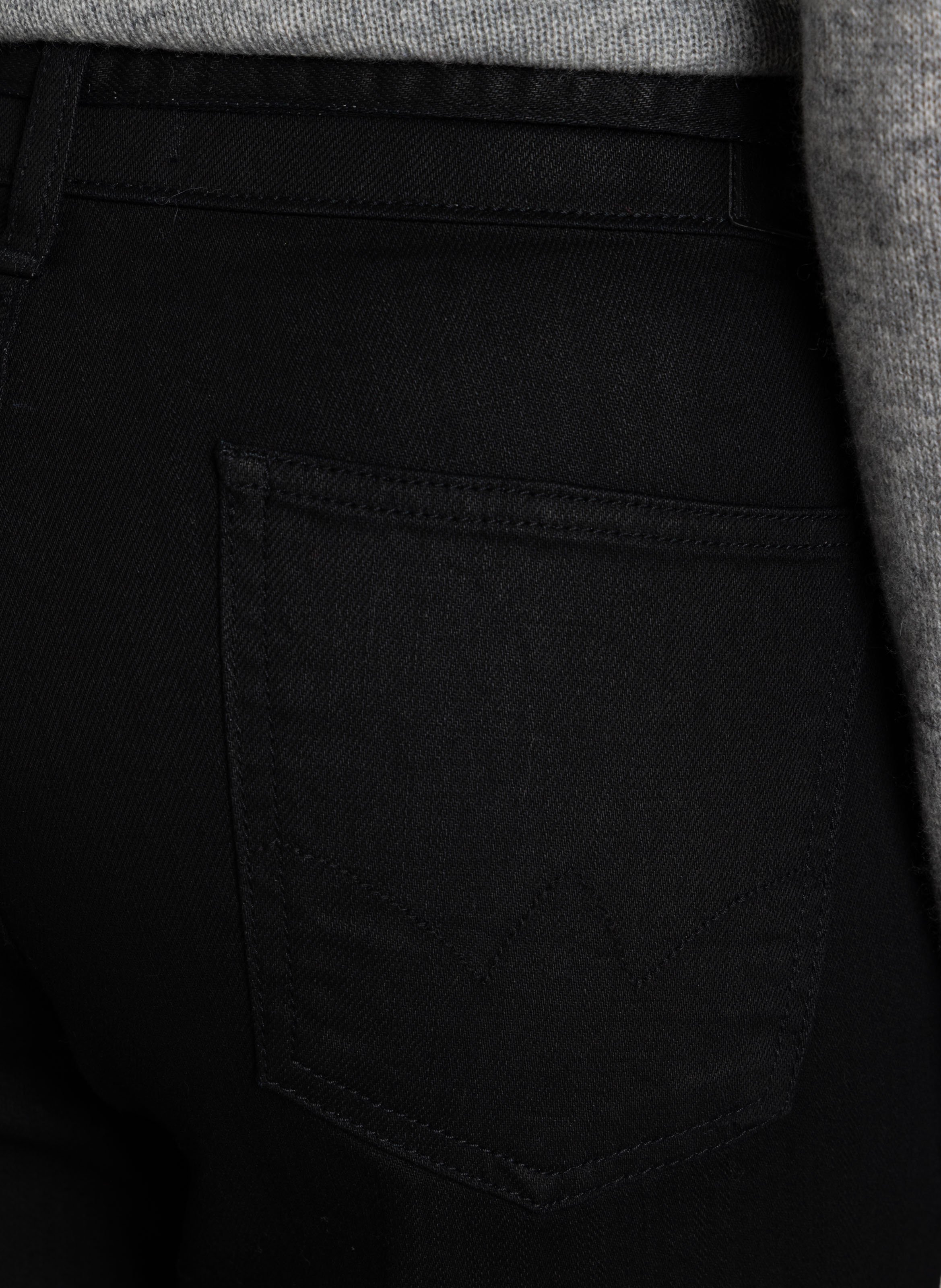 Weite Jeans mit geradem Bein, Länge 34 LE TEMPS DES CERISES Schwarz
