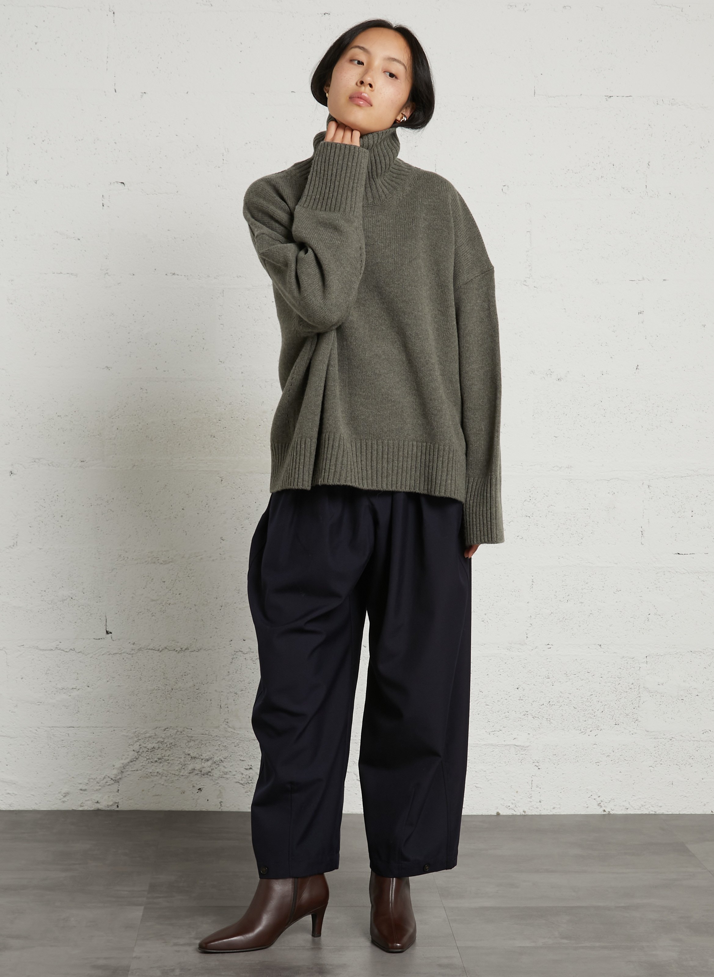 Wijde broek SOEUR Blauw