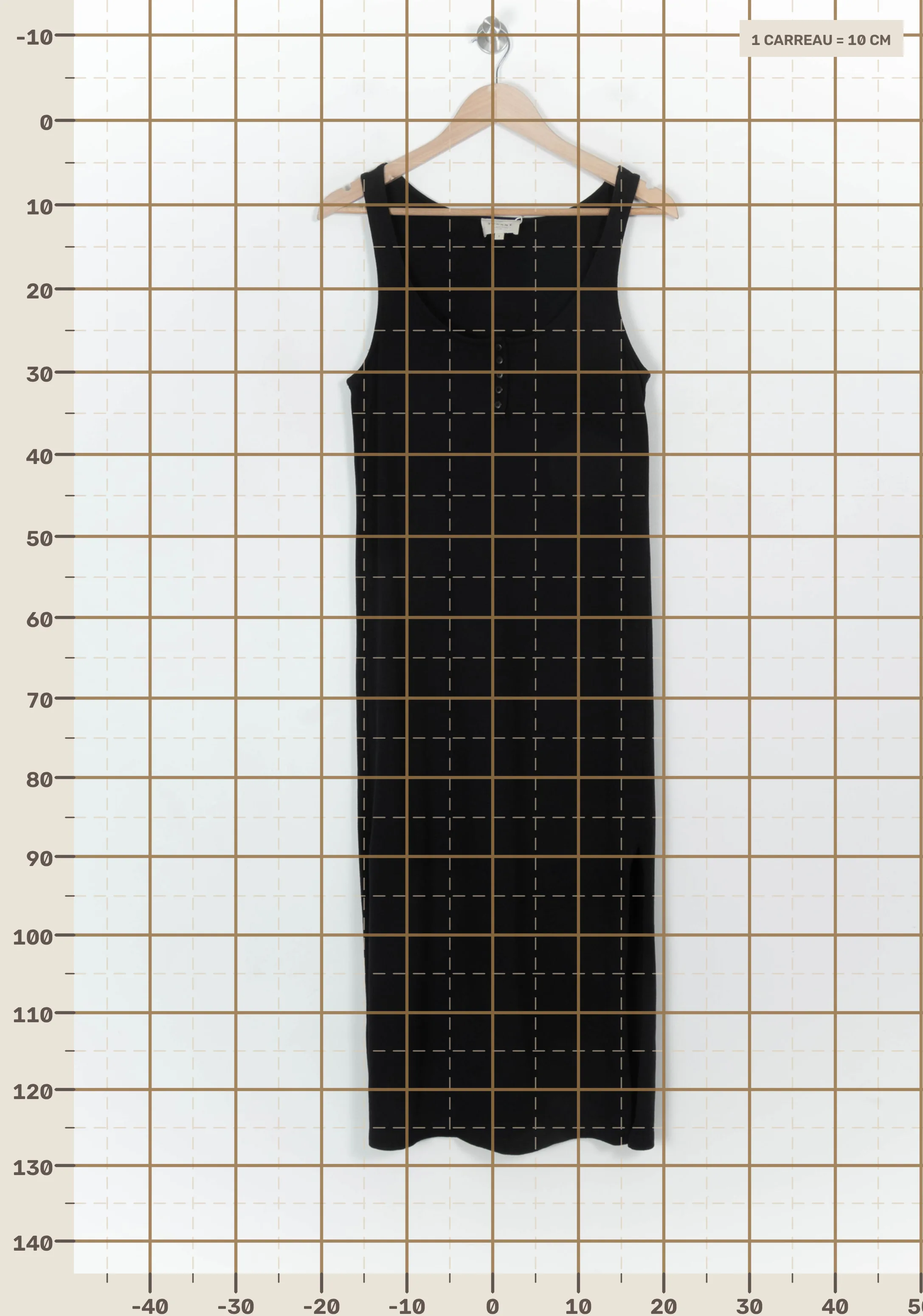 Long dress SEZANE - Seconde main Black